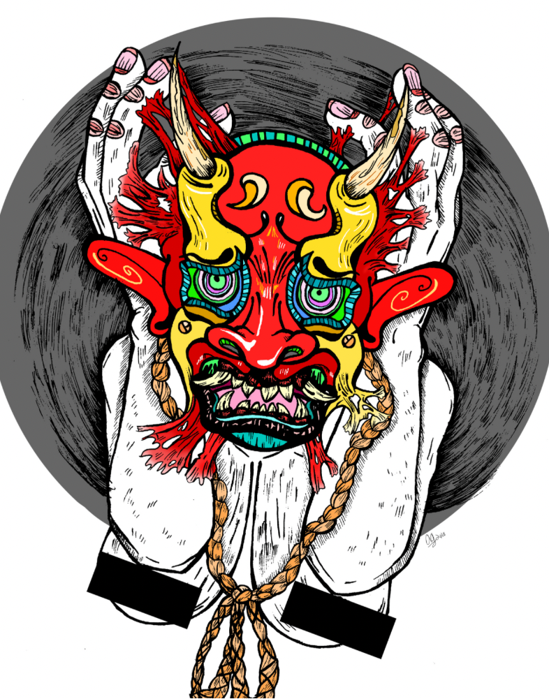 “Mask 2: Distraught”