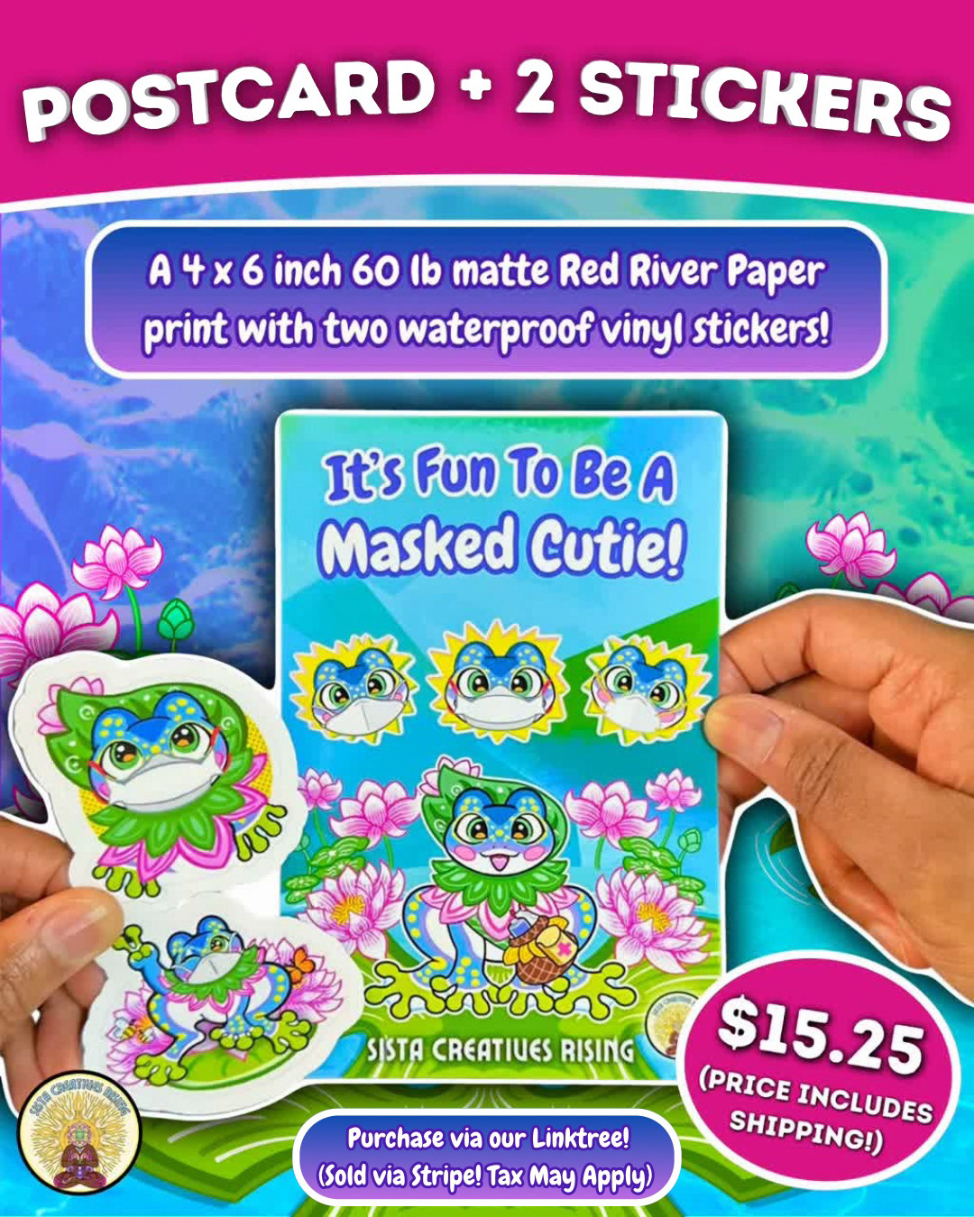 Stickers + Postcard Spring 2026
