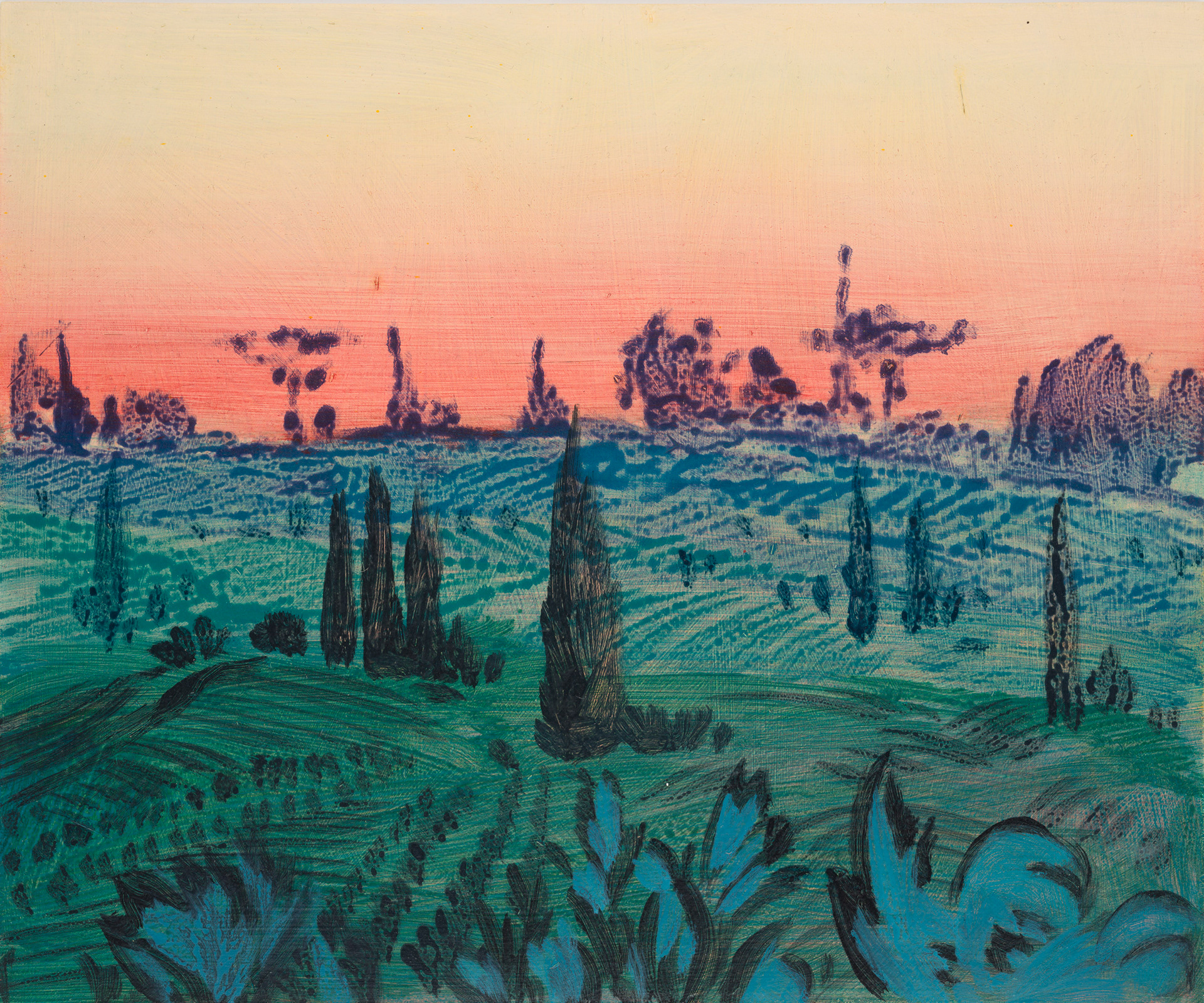 Umbria 18_2024_25x30cm_acrylic on hardboard