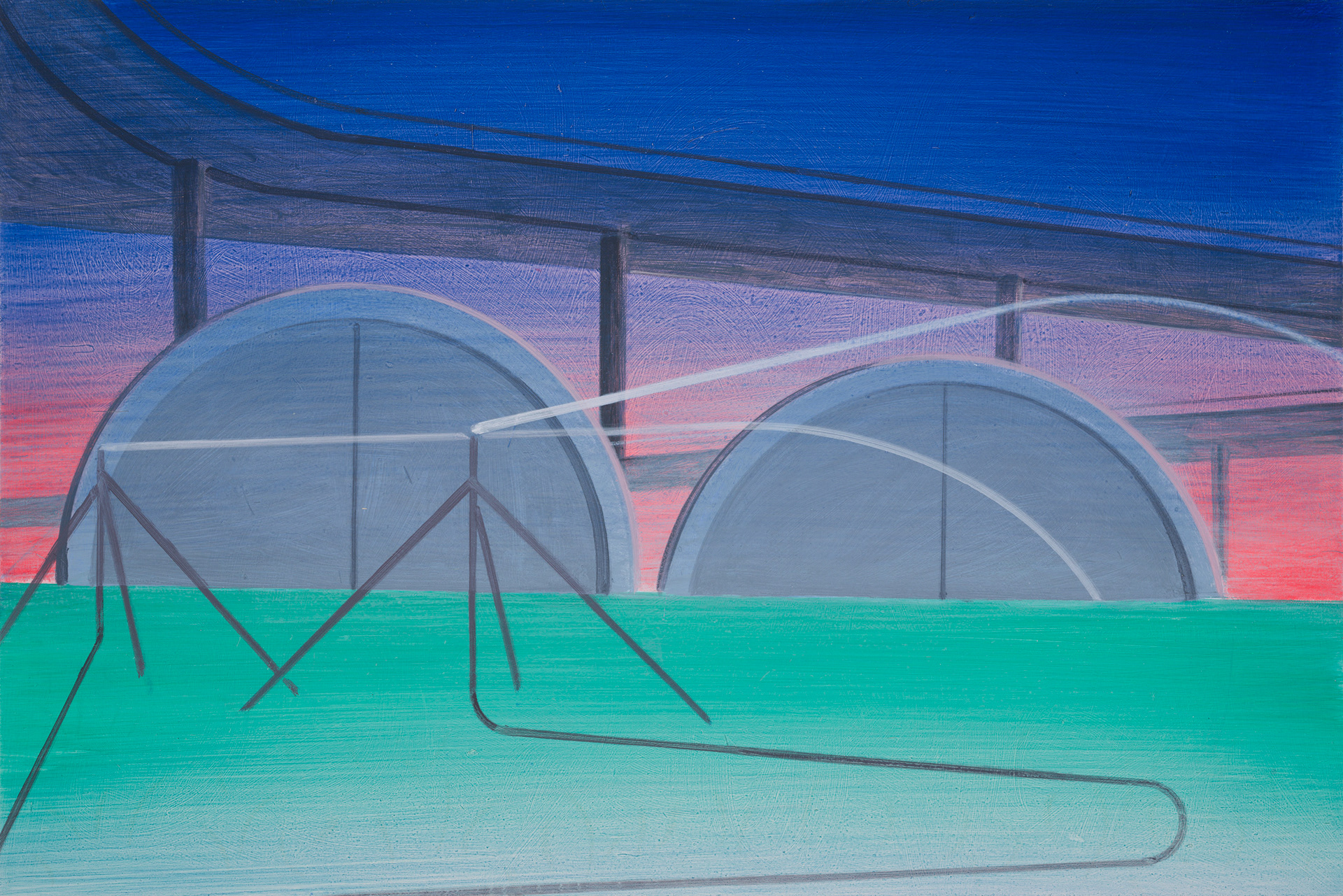 Roma 60_2024_40x60cm_acrylic on hardboard