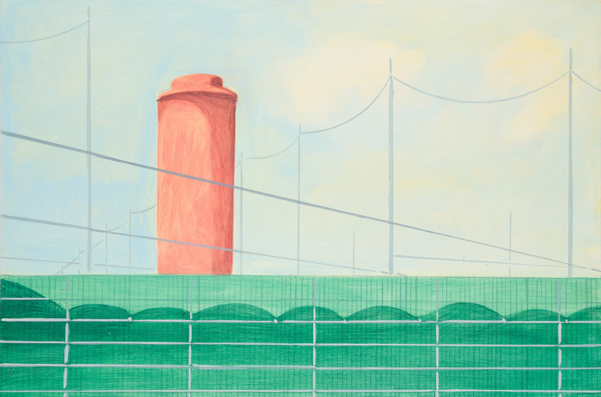 Roma 75_2024_40x60cm_acrylic on hardboard