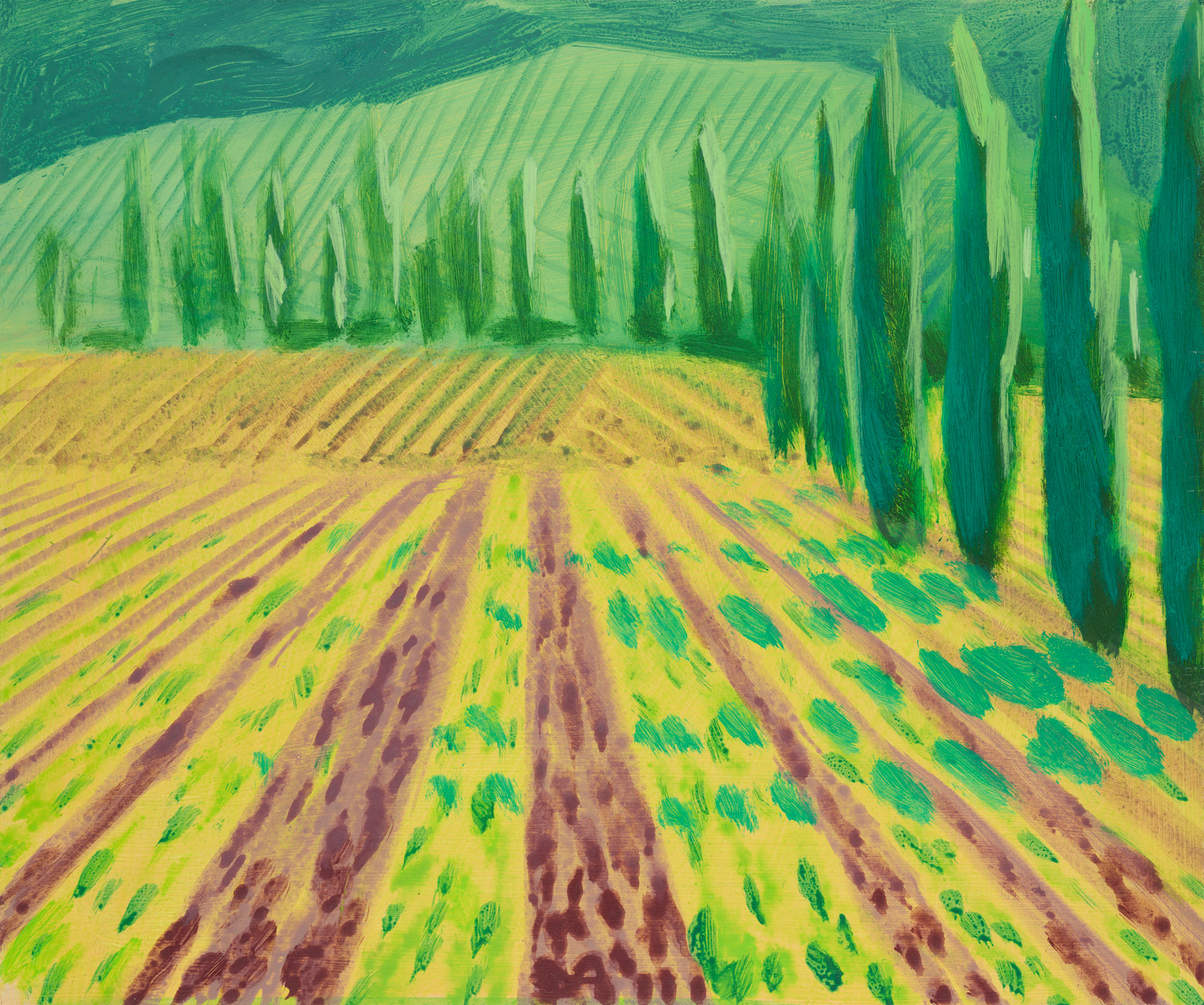 Umbria 06_2024_25x30cm_acrylic on hardboard