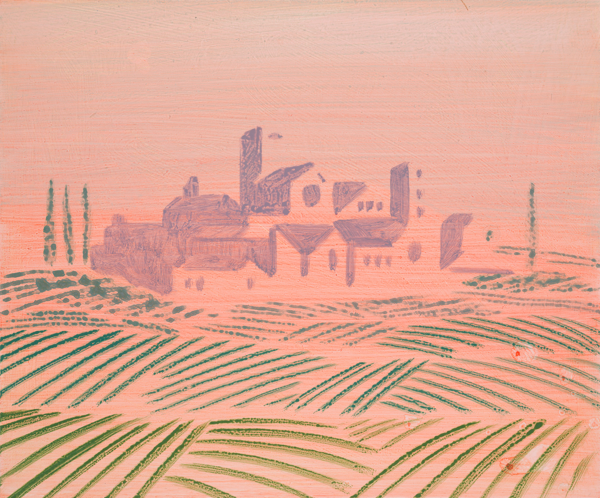 Umbria 17_2024_25x30cm_acrylic on hardboard