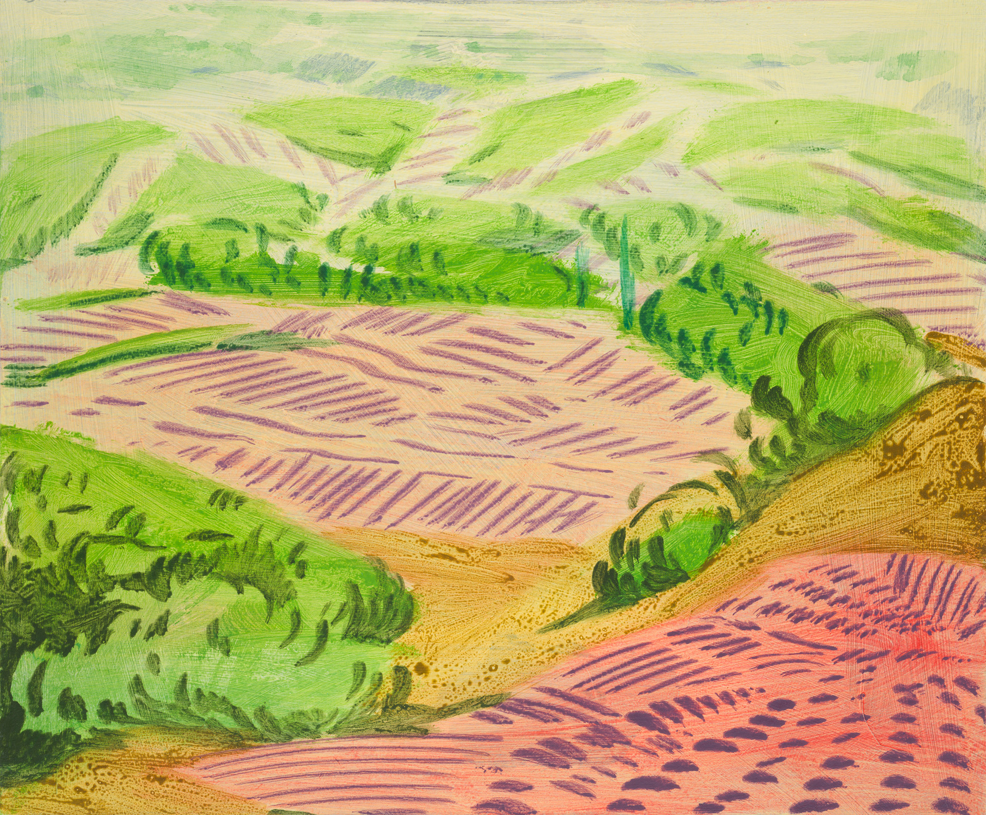 Umbria 21_2024_25x30cm_acrylic on hardboard