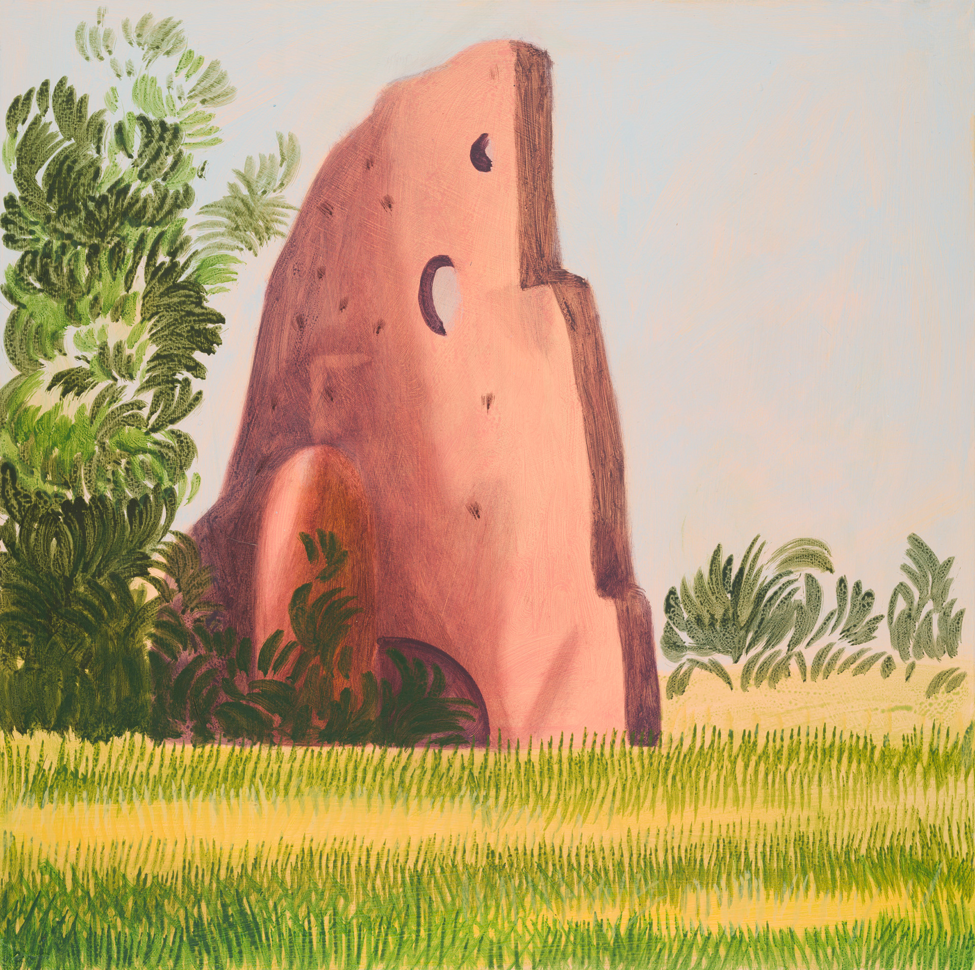 Roma 18_2024_40x40cm_acrylic on hardboard