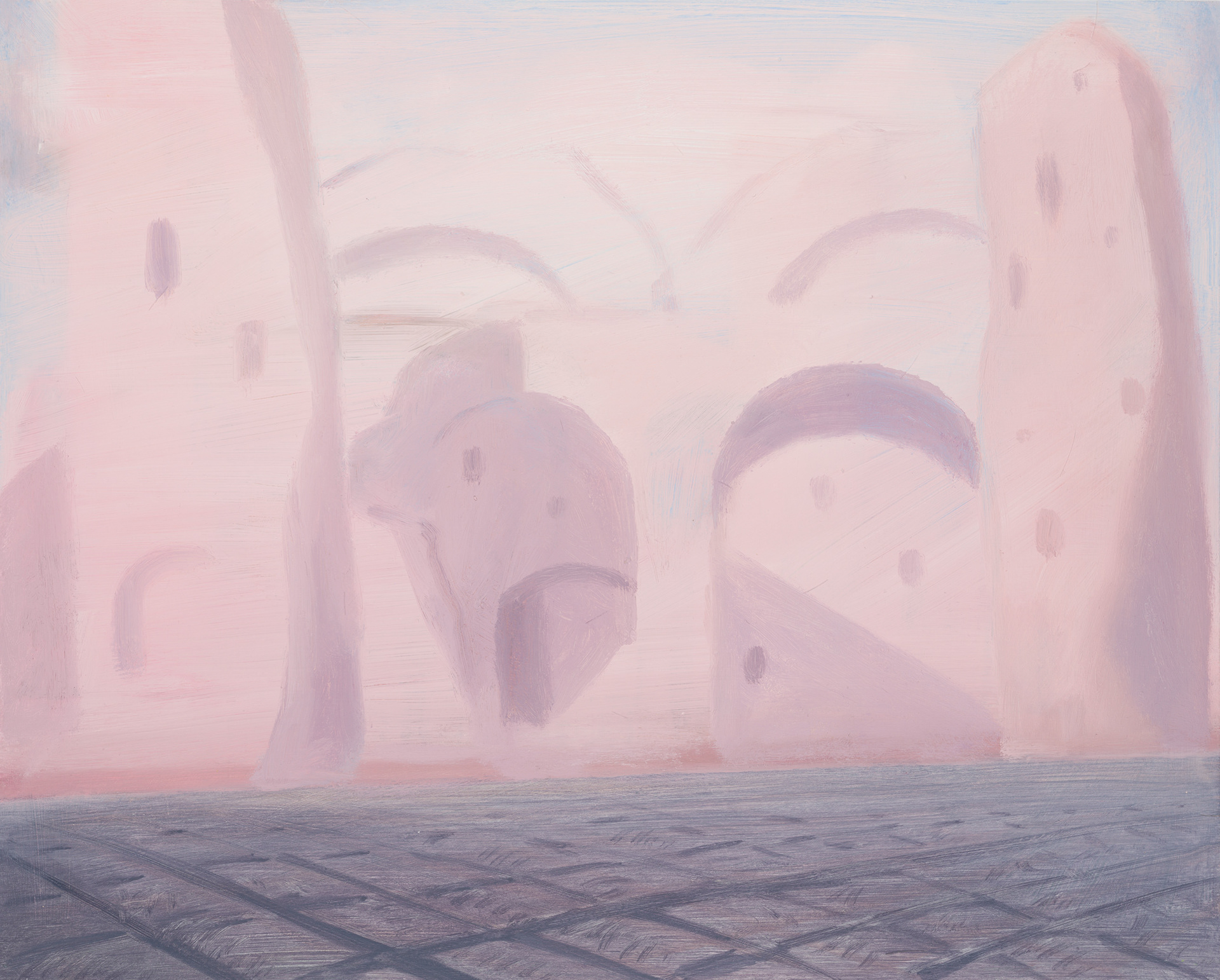 Roma 35_2024_40x50cm_acrylic on hardboard