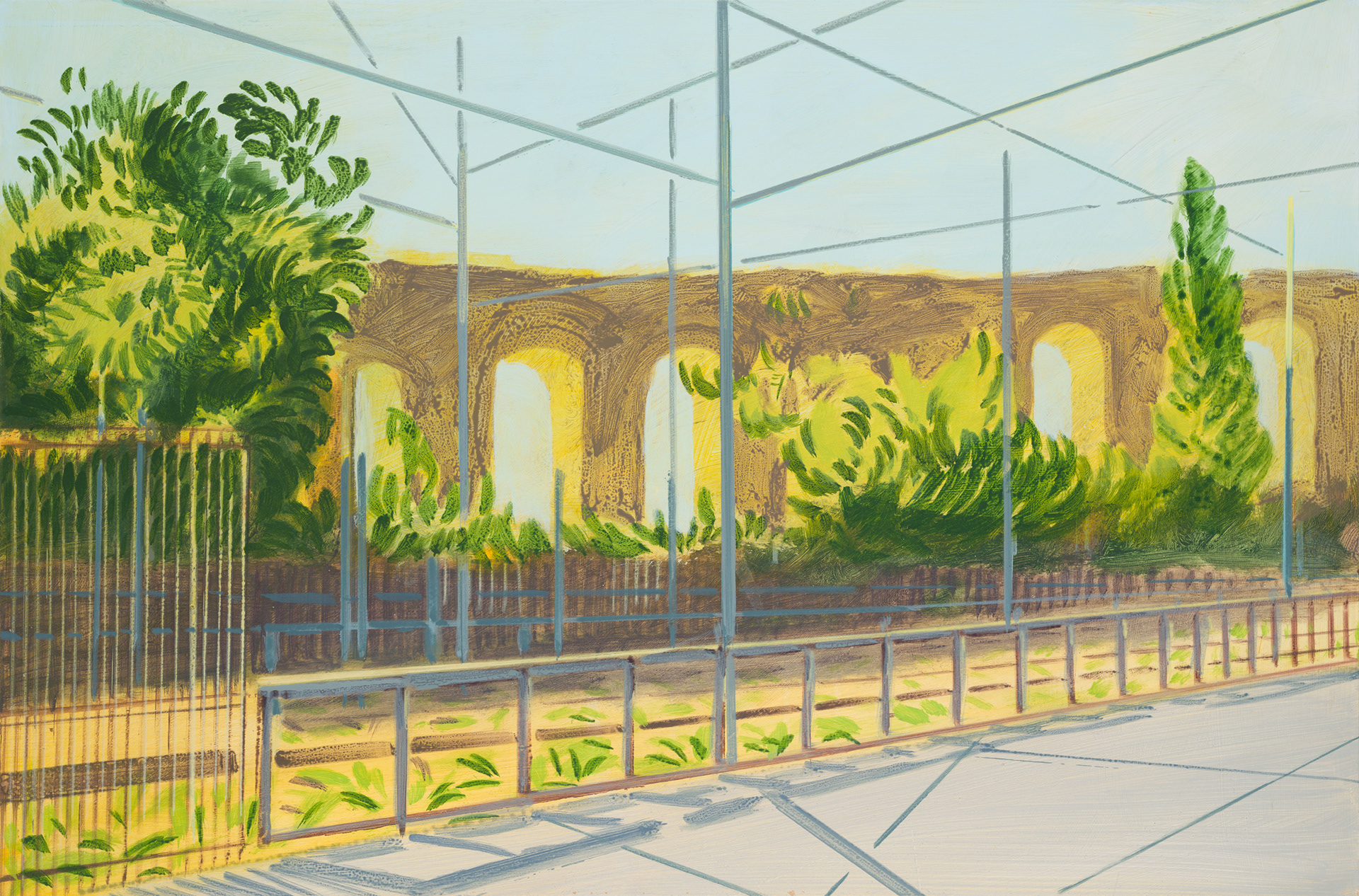 Roma 67_2024_40x60cm_acrylic on hardboard