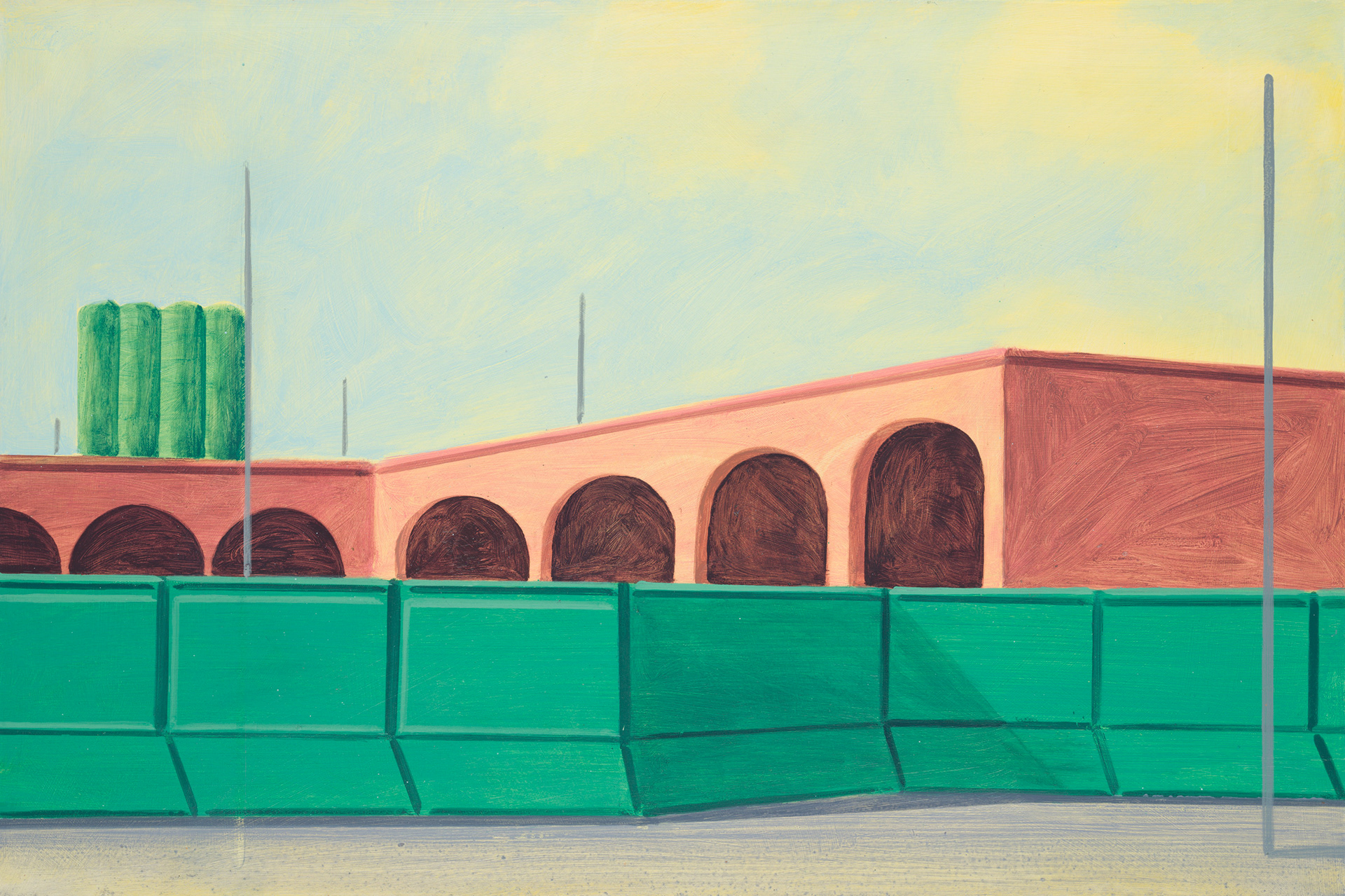 Roma 54_2024_40x60cm_acrylic on hardboard