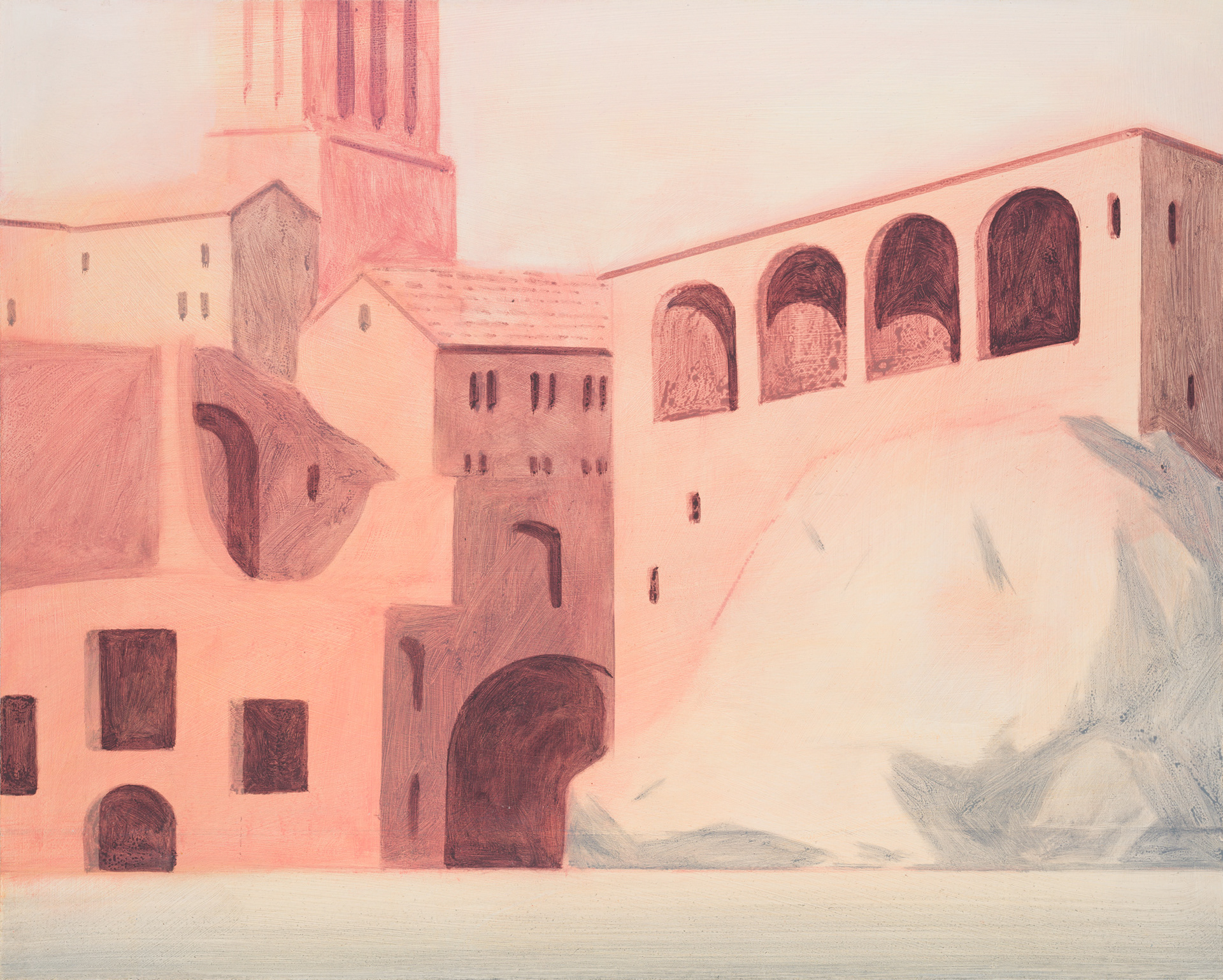 Roma 43_2024_40x50cm_acrylic on hardboard