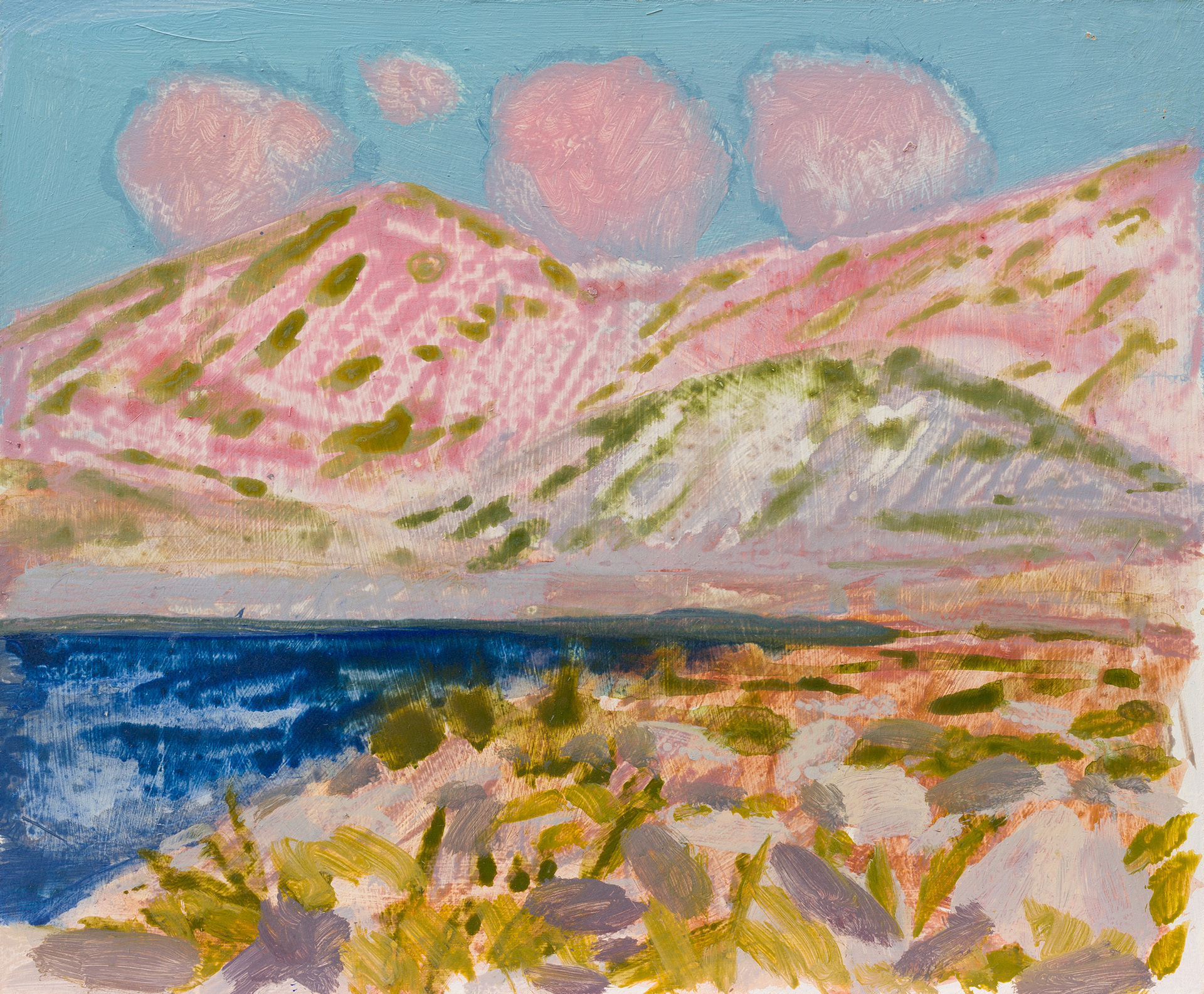 Greece 01_2021_30x25cm_acrylic on hardboard (in a private collection)