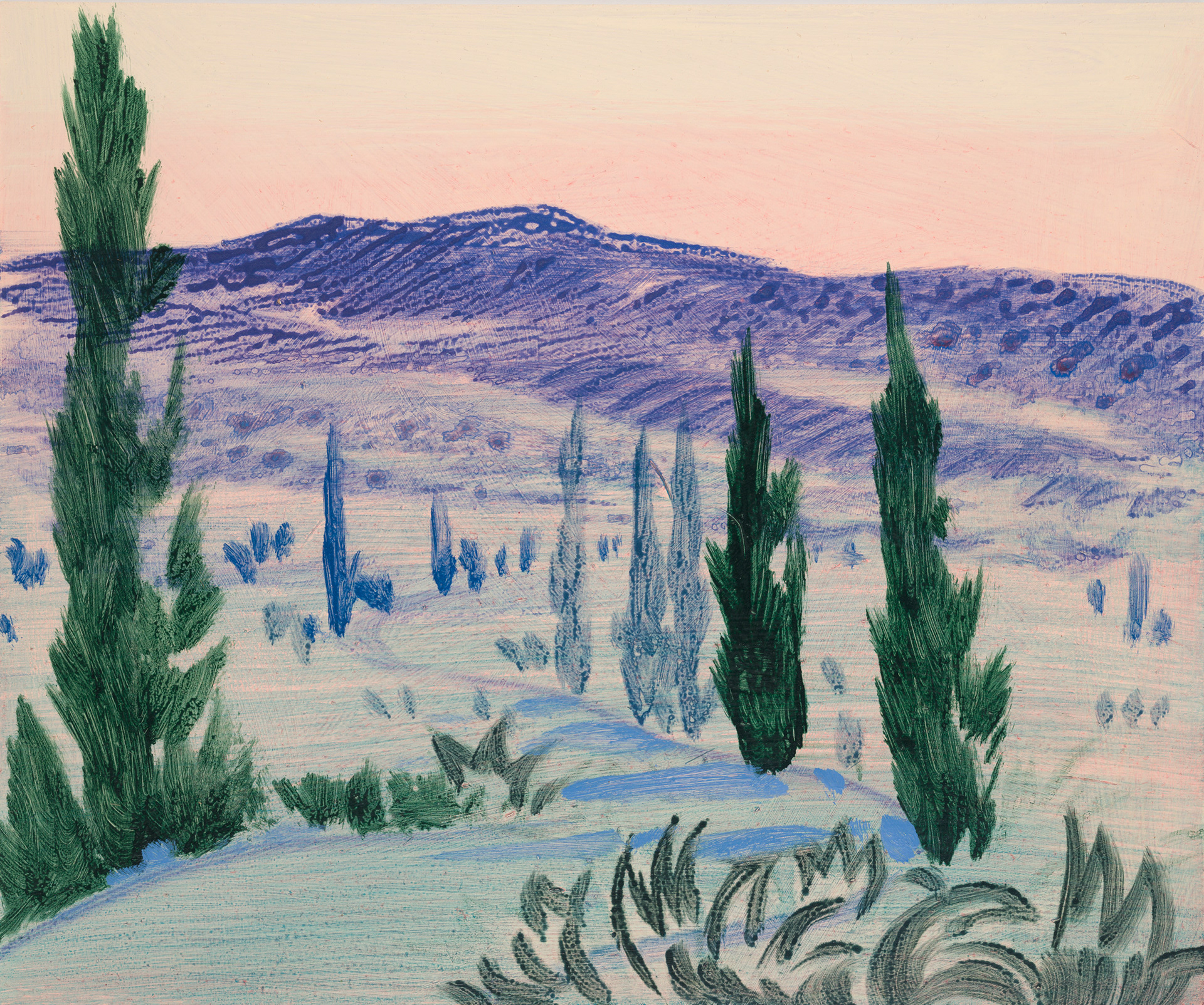 Umbria 20_2024_25x30cm_acrylic on hardboard