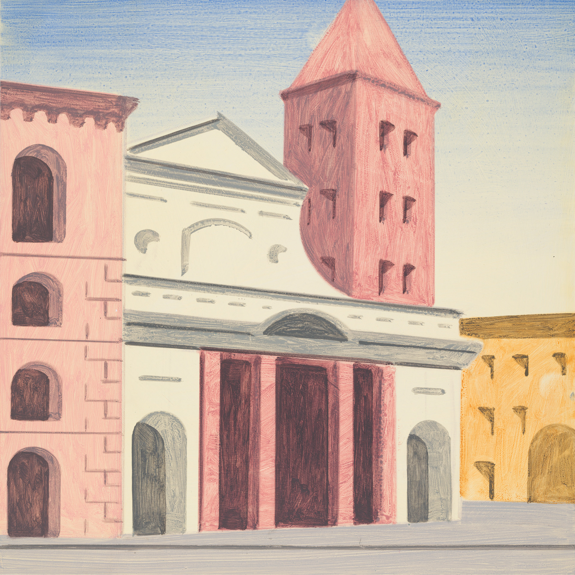 Roma 29_2024_40x40cm_acrylic on hardboard