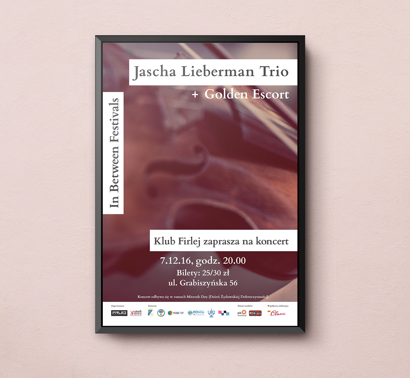 Plakat koncertowy 