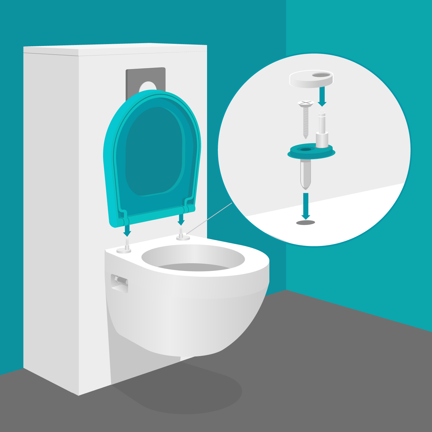 ManoMano - Comment installer un WC suspendu