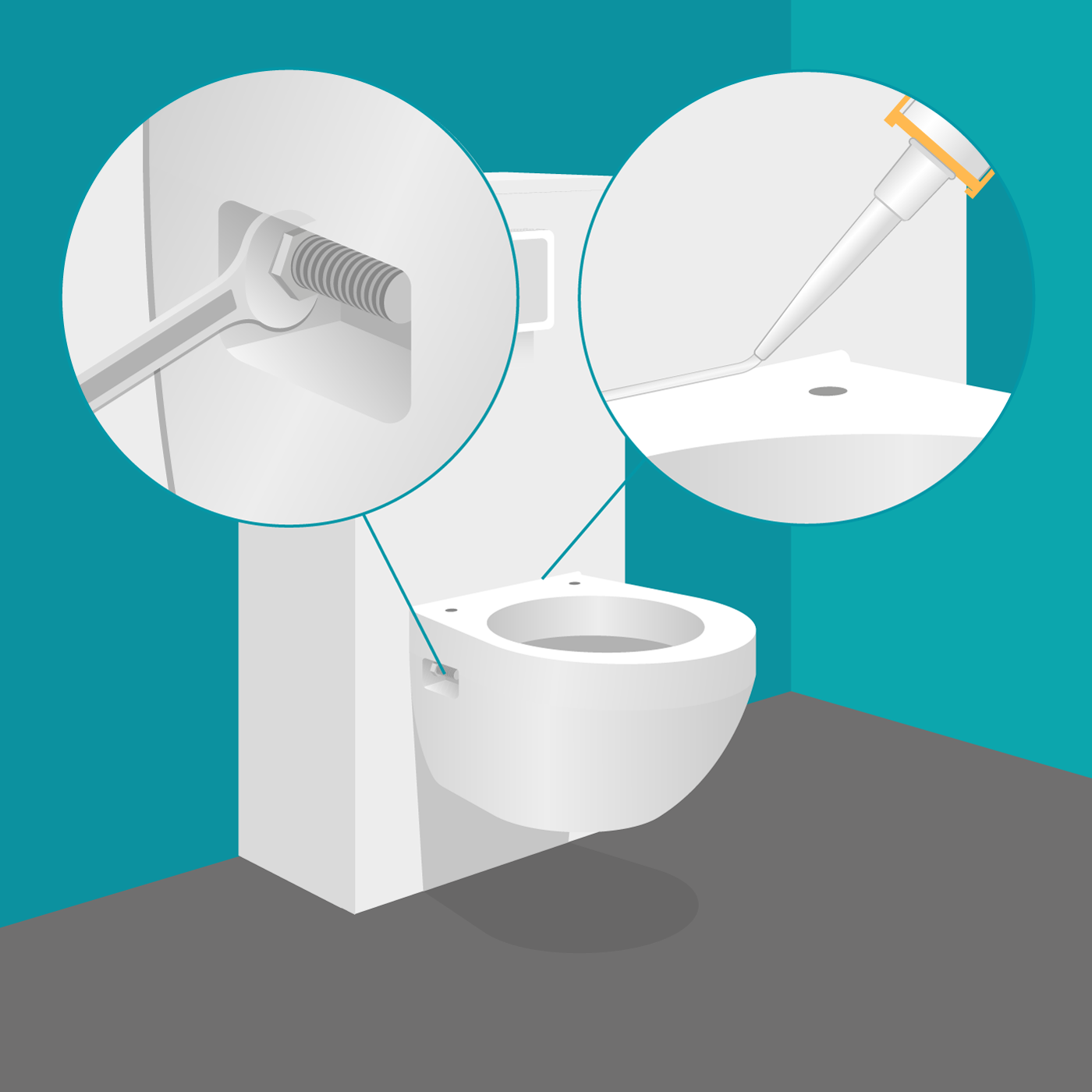 ManoMano - Comment installer un WC suspendu