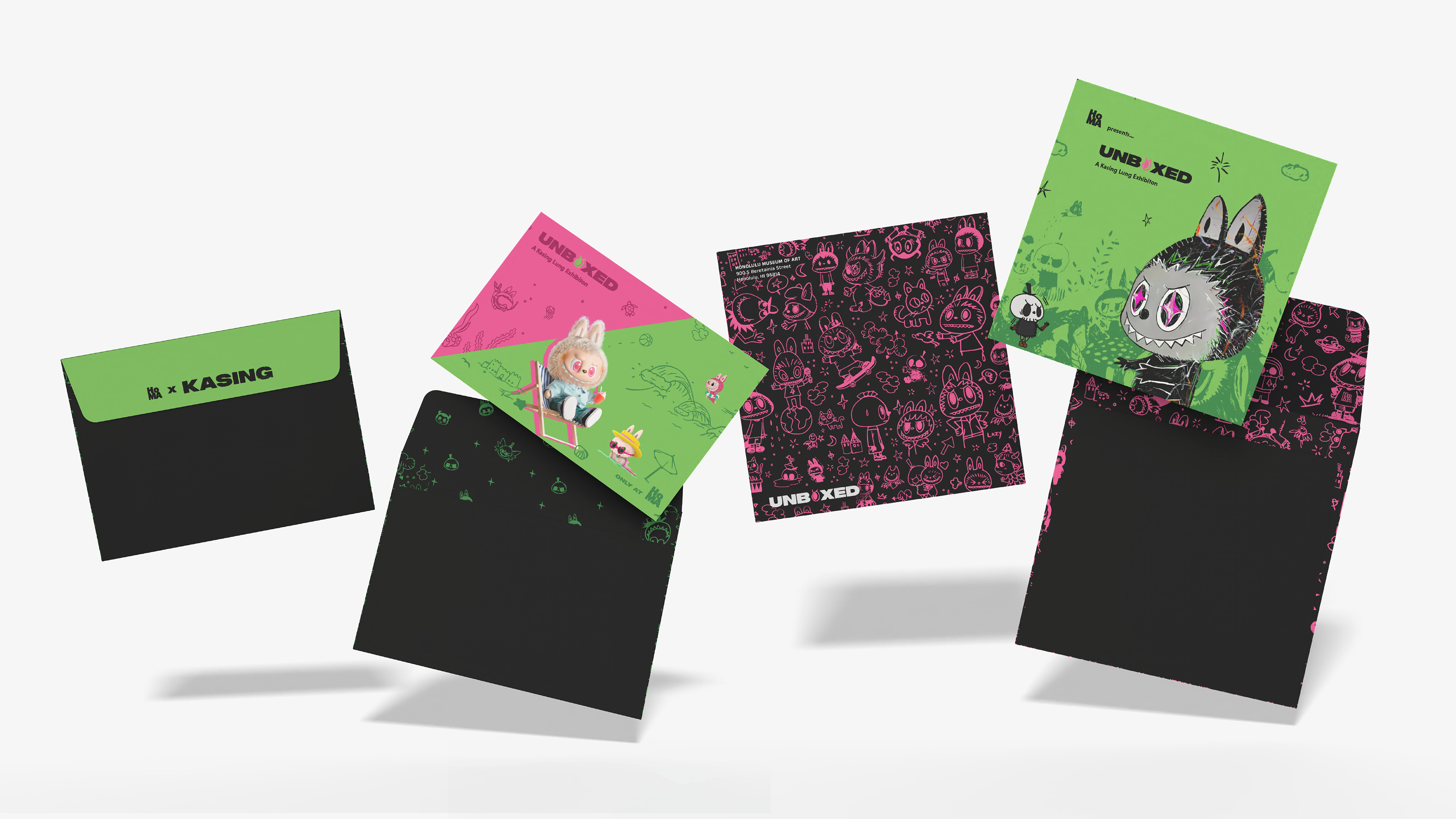 UNBOXED Envelopes for Save The Date and Main Invite