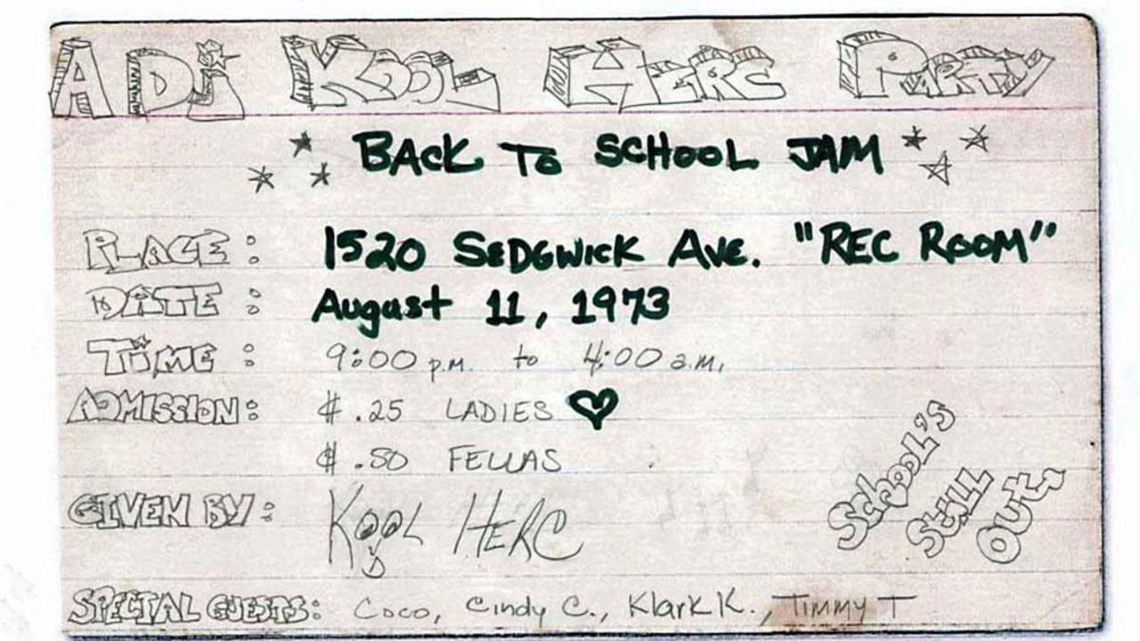 Research: Finding a real ticket to the first hip hop party