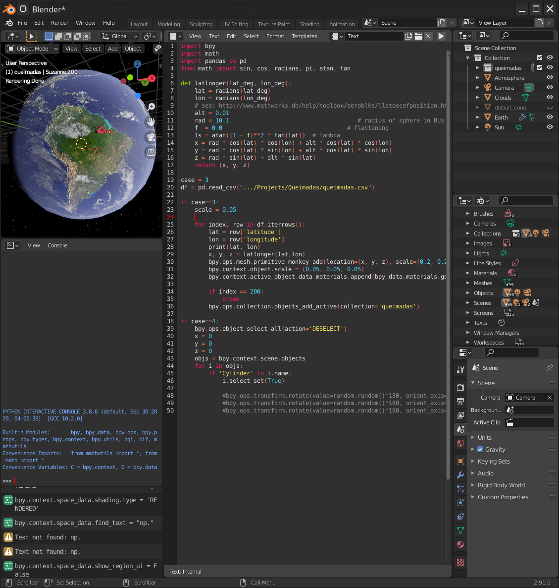 Blender Programming