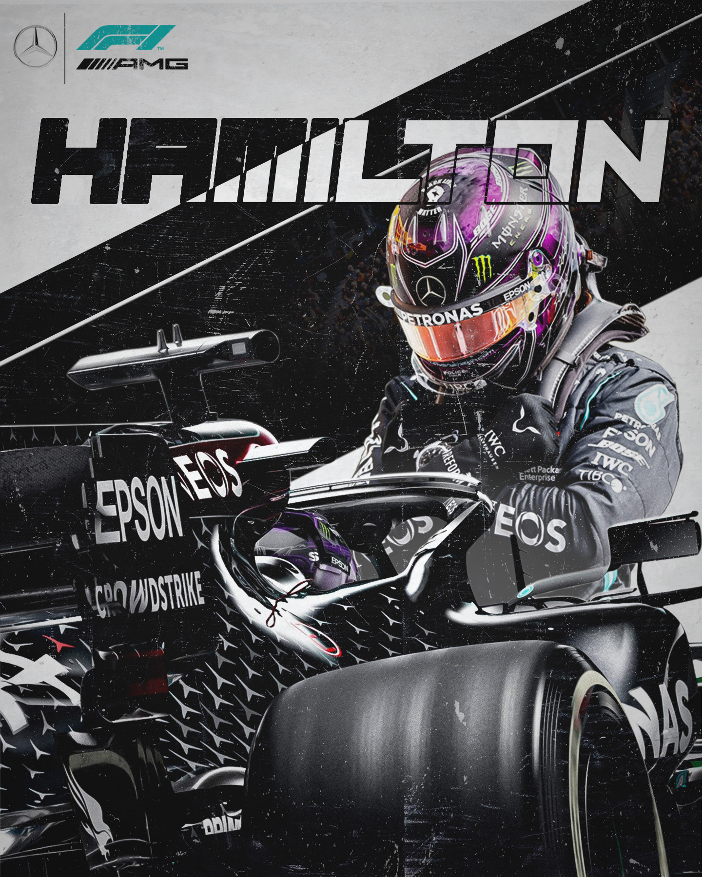 Lew Hamilton social media post