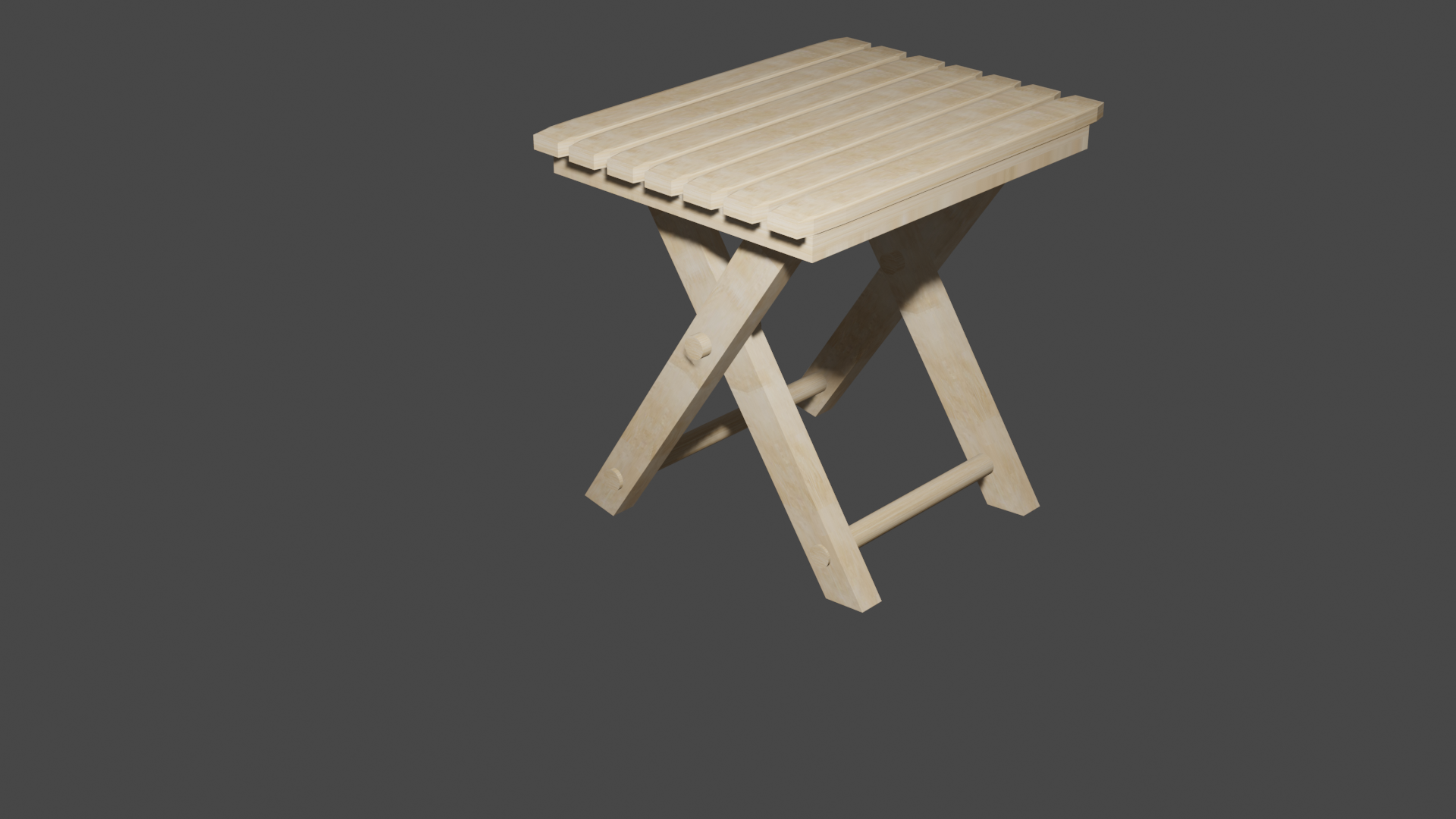 Camping stool from GCSE DT