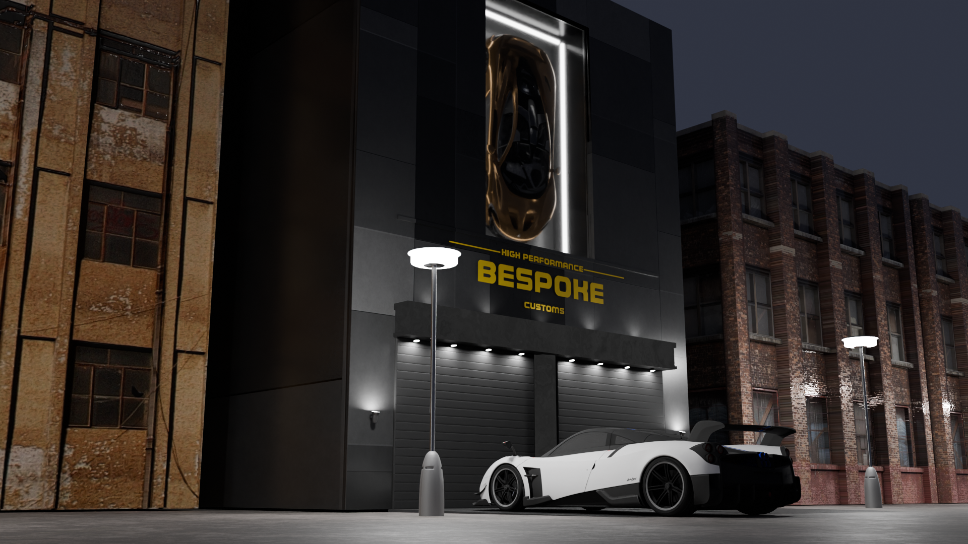Performance Bespoke Customs building (concept)