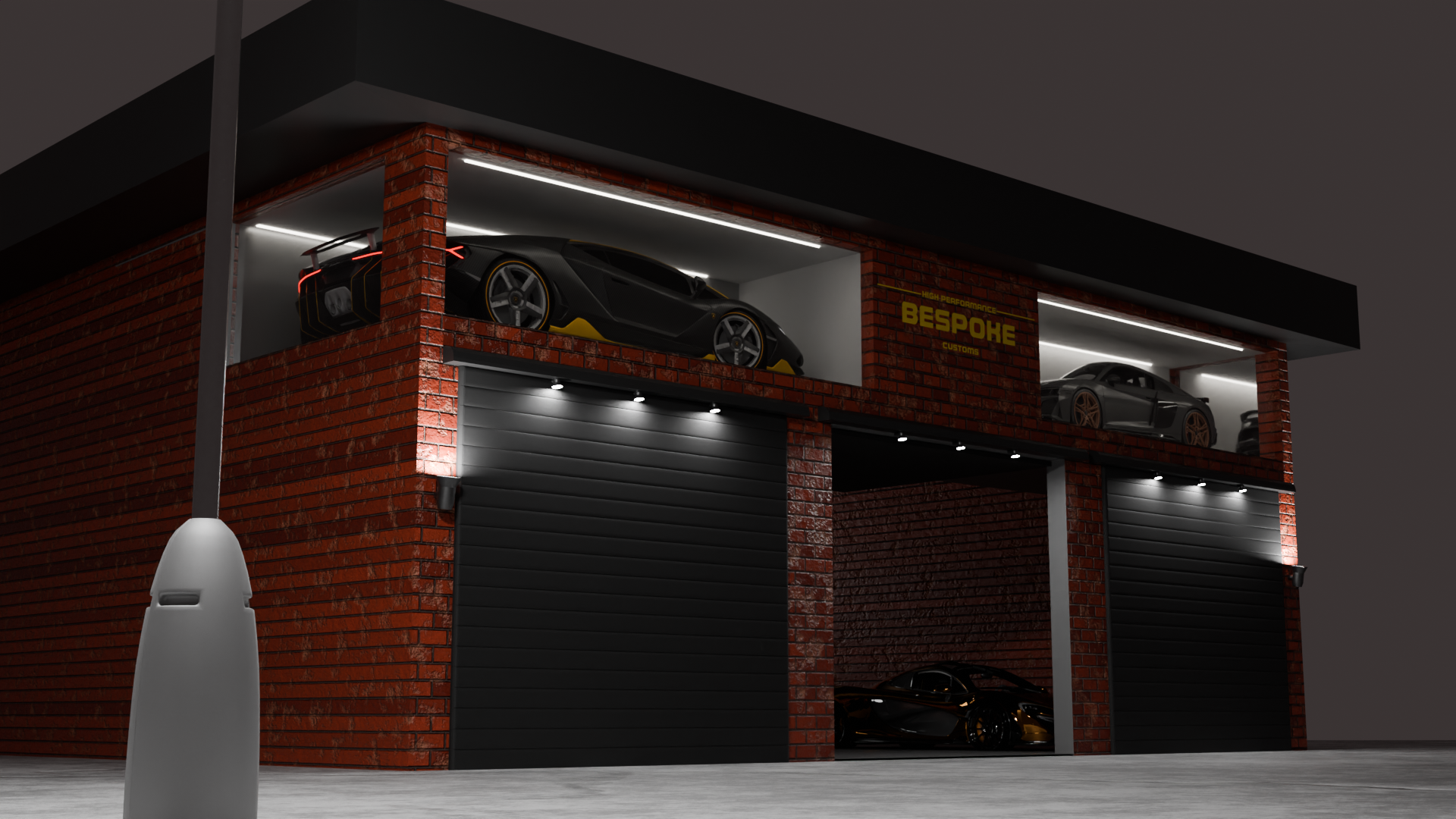 Performance Bespoke Customs building (concept)