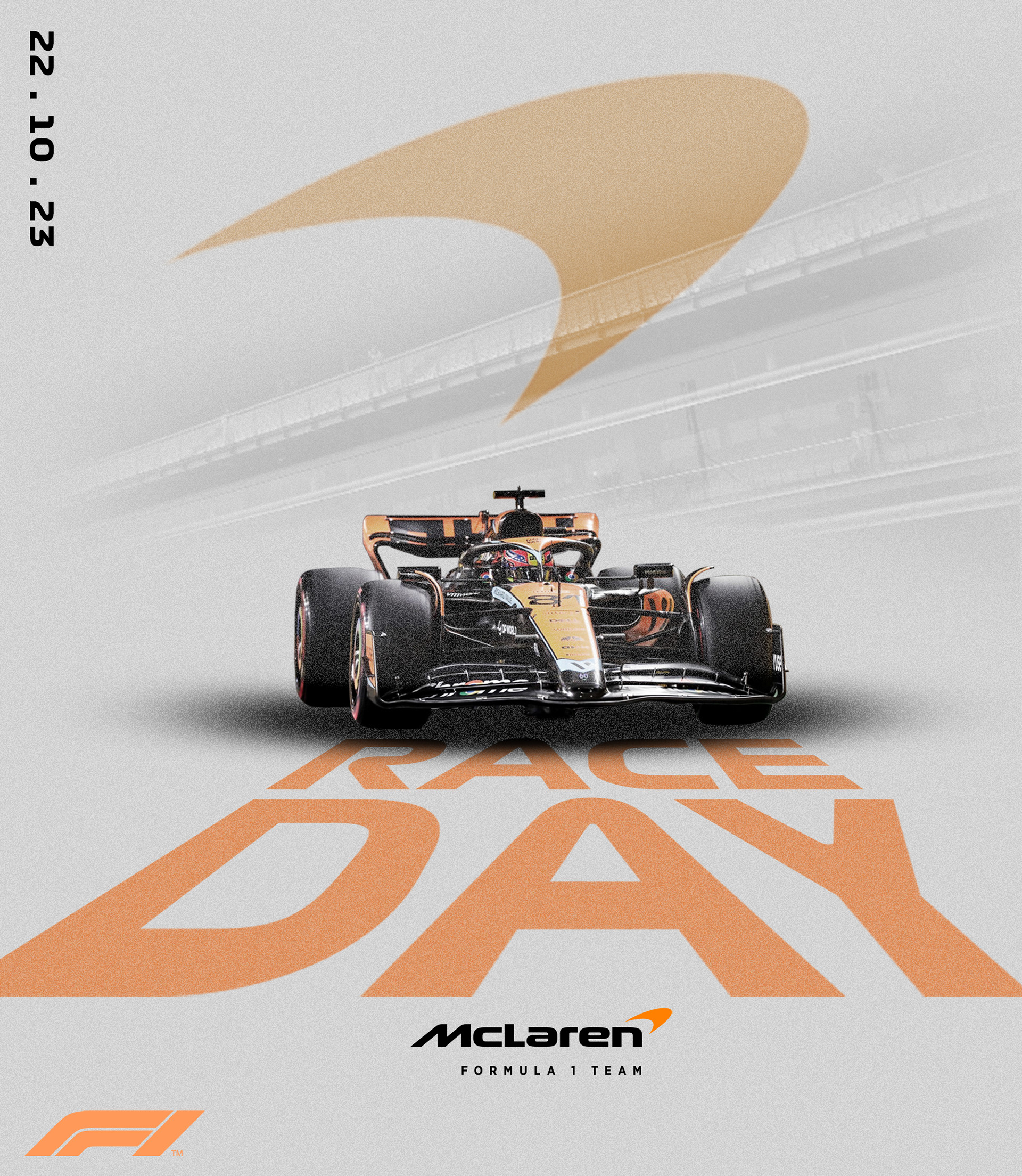 Mclaren Oscar Piastri Qatar Grand Prix Social media post 