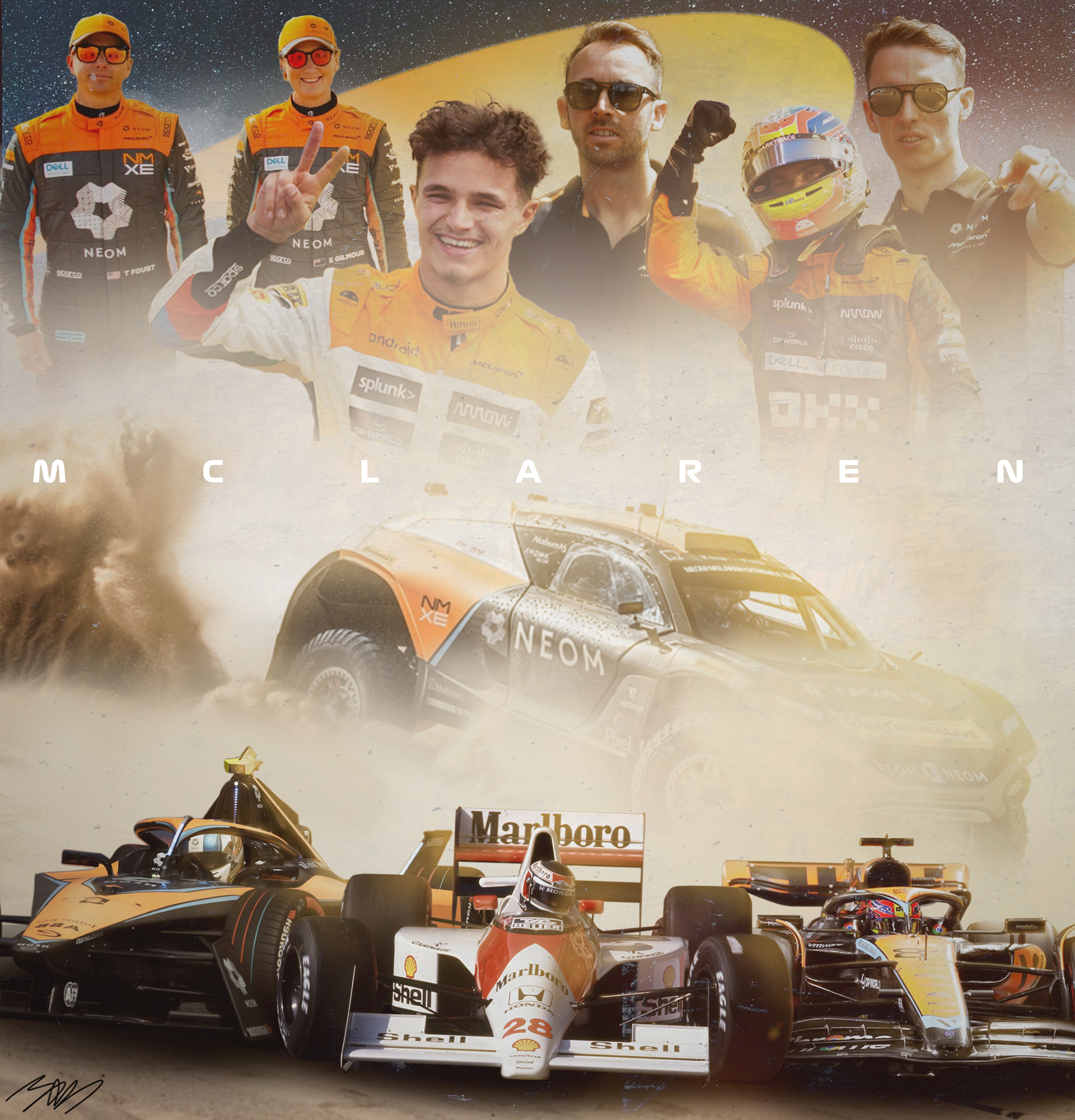 Mclaren Racing post
