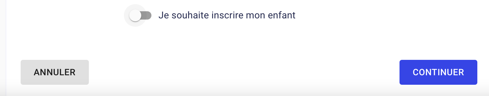 Vérifiez bien la valeur du curseur avant de continuer