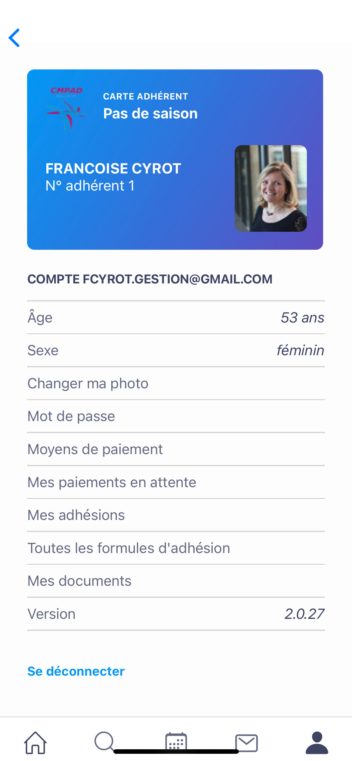 sélectionnez mes paiements en attente