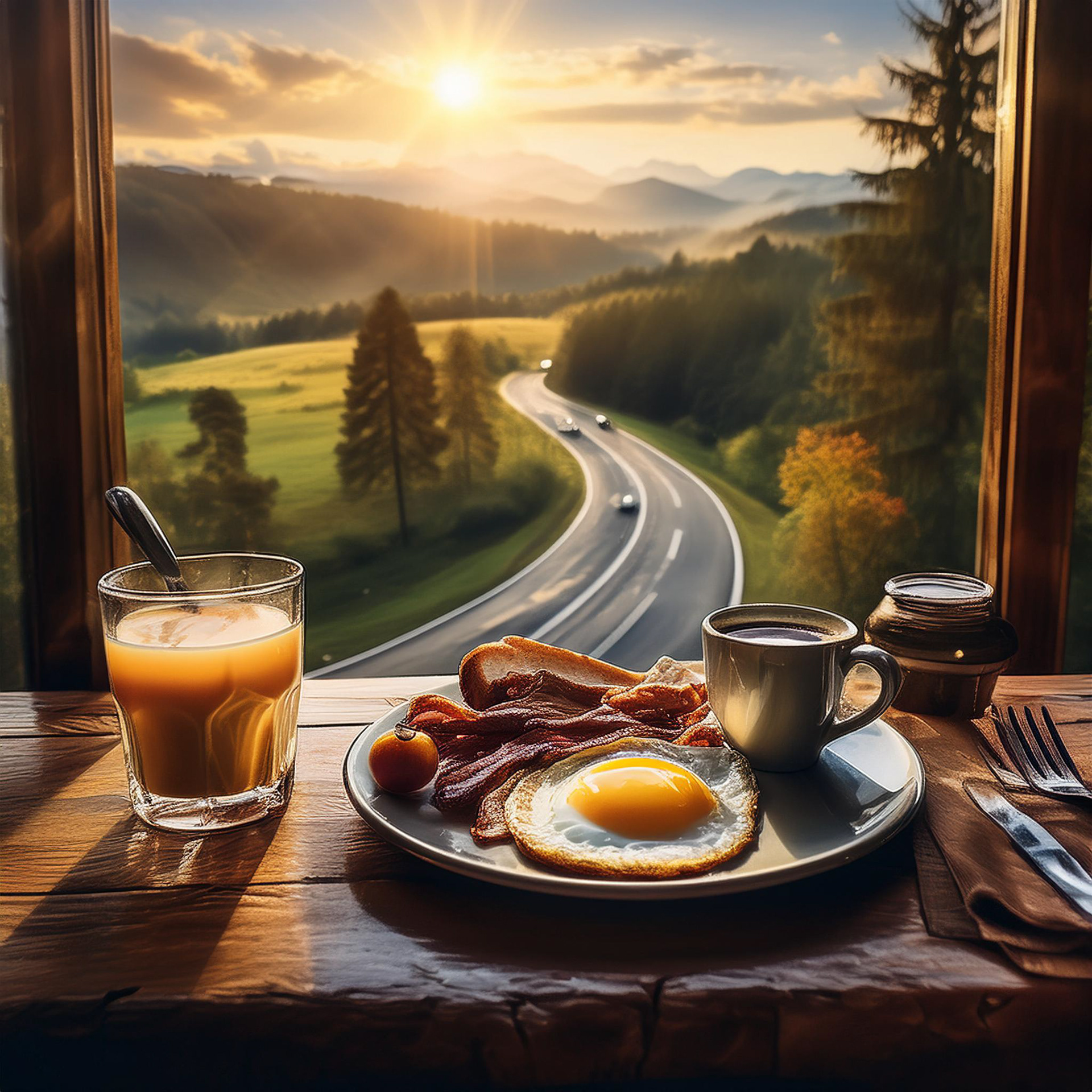 Breakfast and Coffee