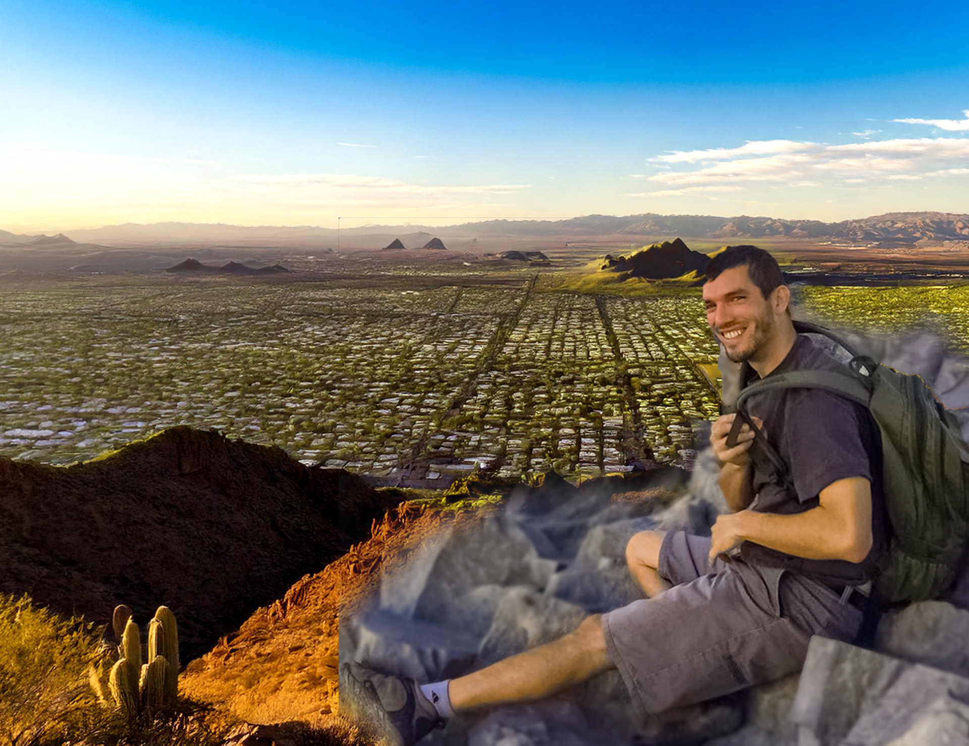 North Side of Phoenix Mountain Looking South