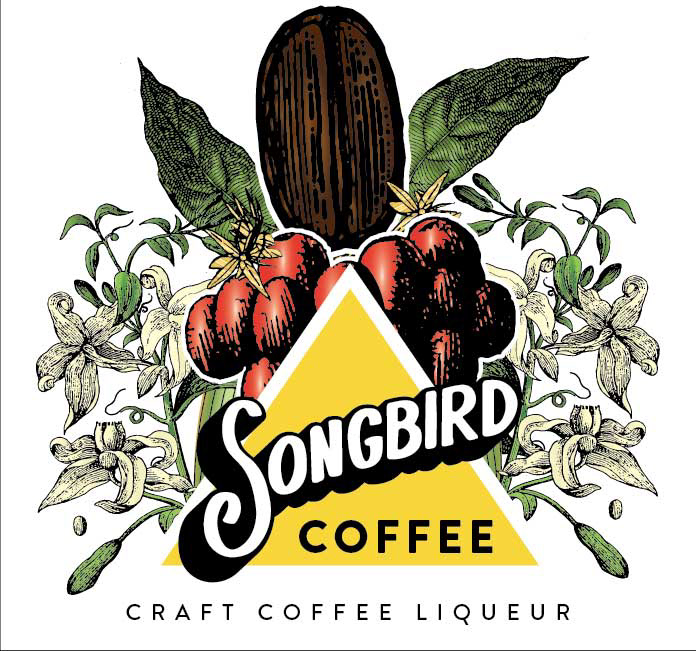 Cardinal Distillery Proposed Bottle Label - Coffee Version 1