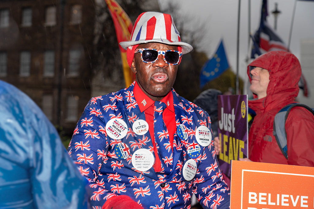 Brexit supporter