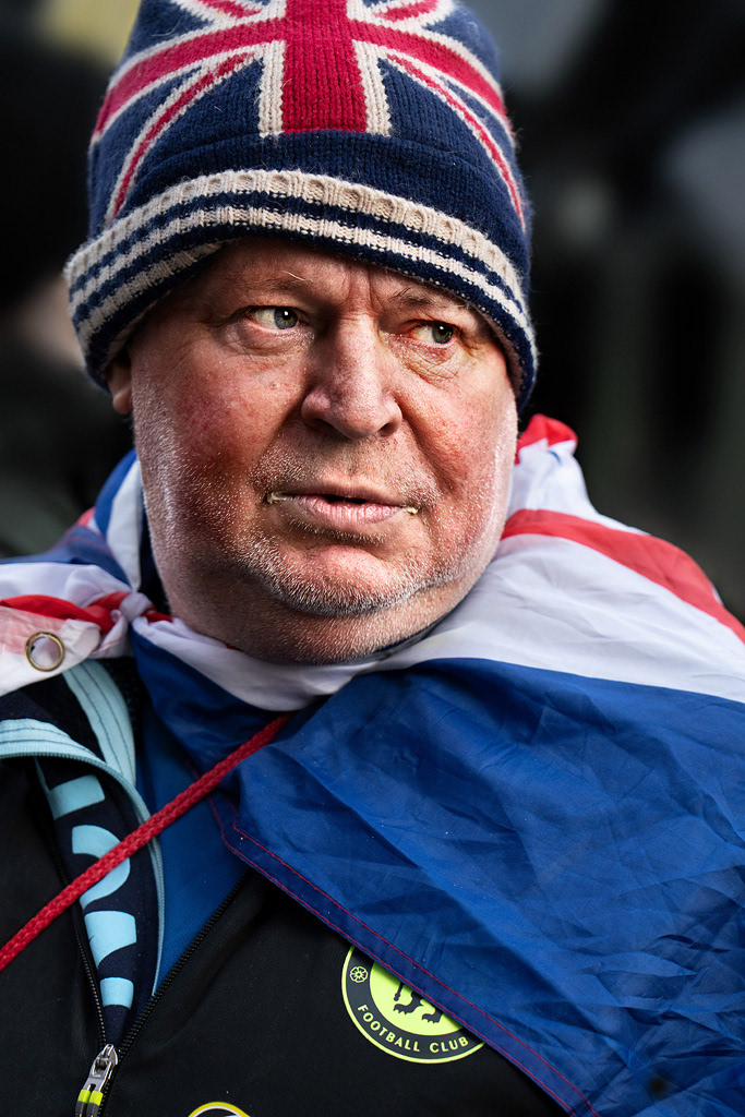 Supporter of far-right Tommy Robinson