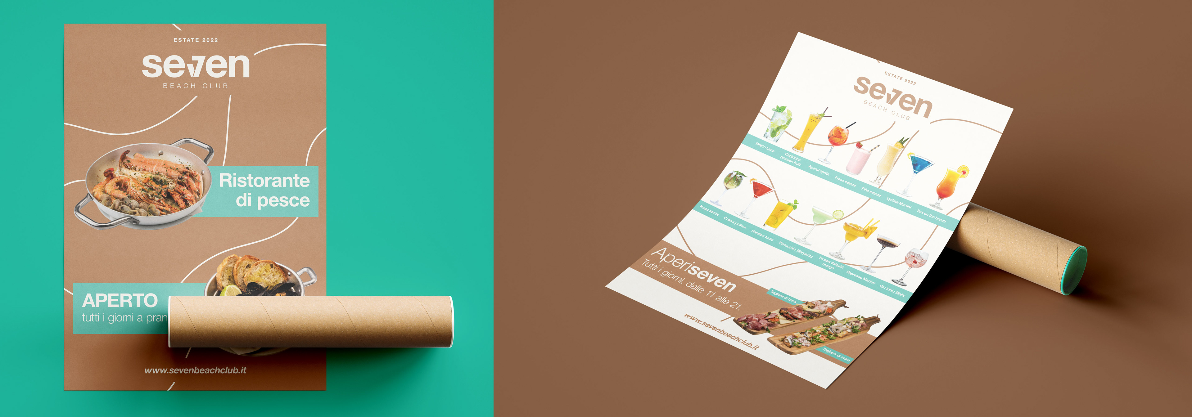 Seven Beach Branding ©Ideareattiva
