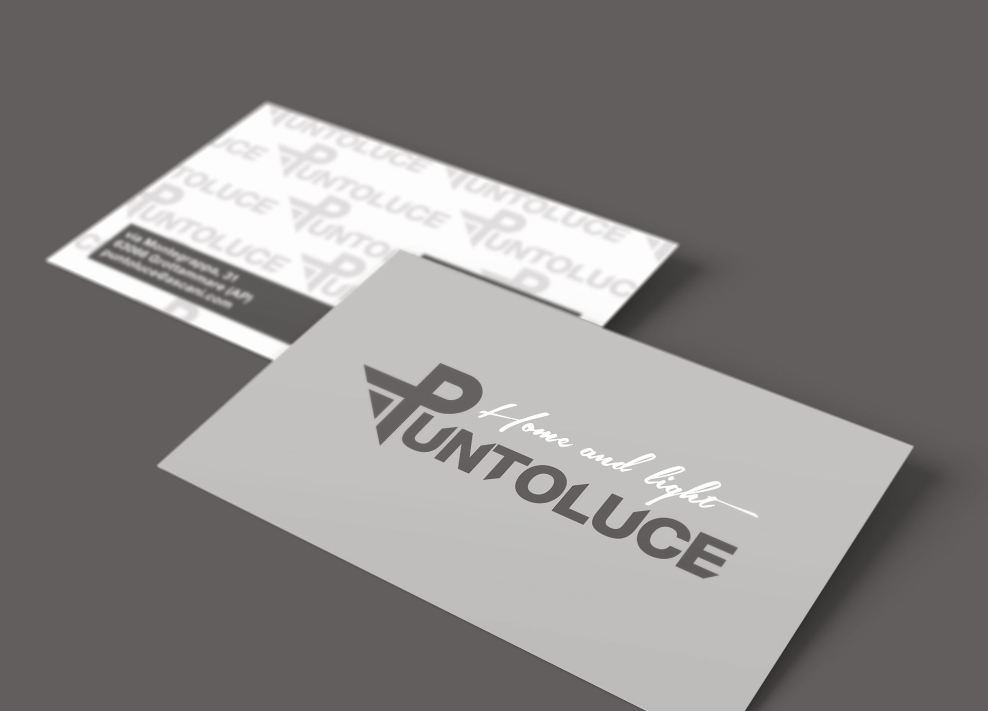 Puntoluce - Business Card ©Ideareattiva
