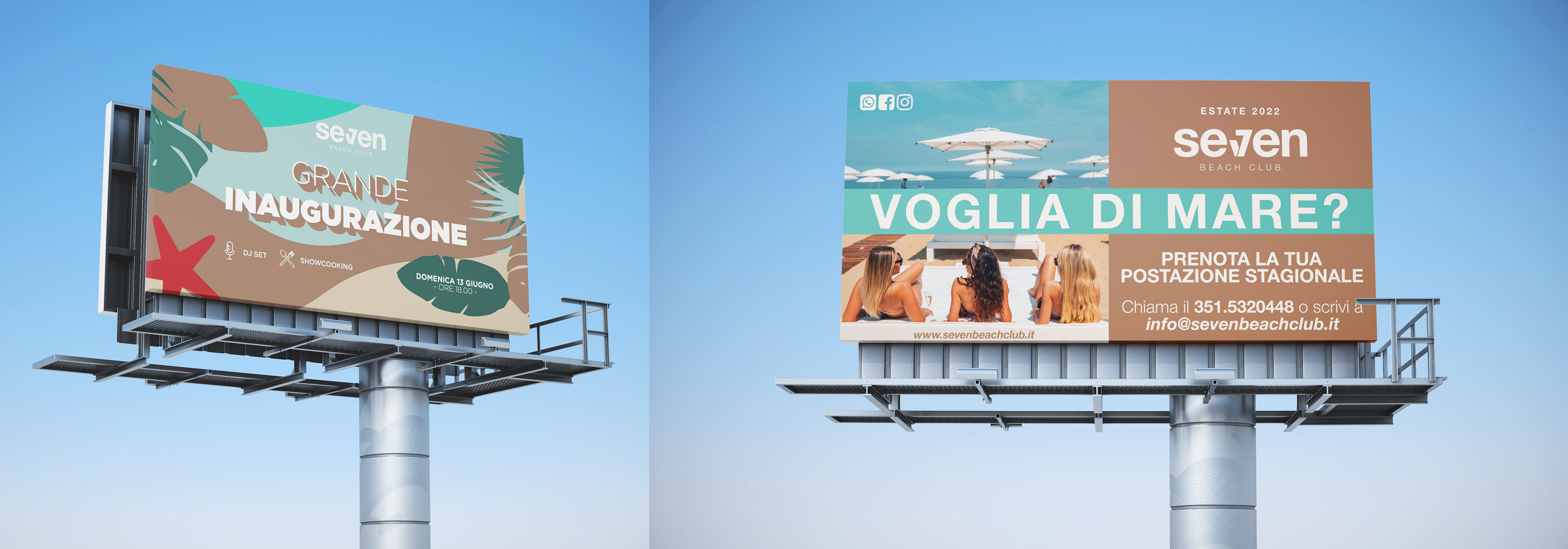 Seven Beach Branding ©Ideareattiva