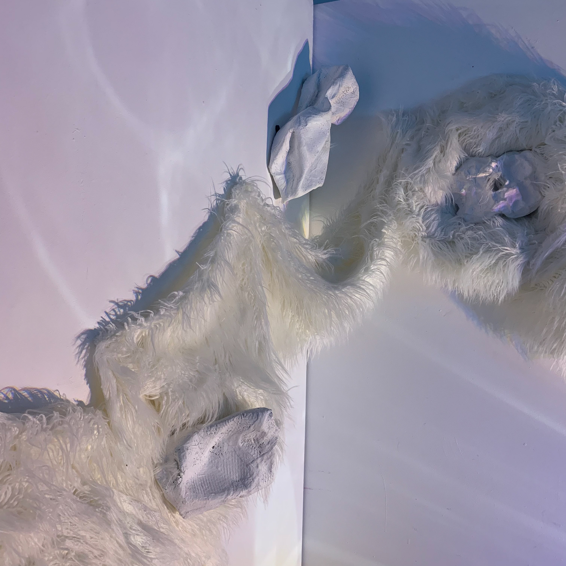 Detail of scent vessels with lights changing based on motion