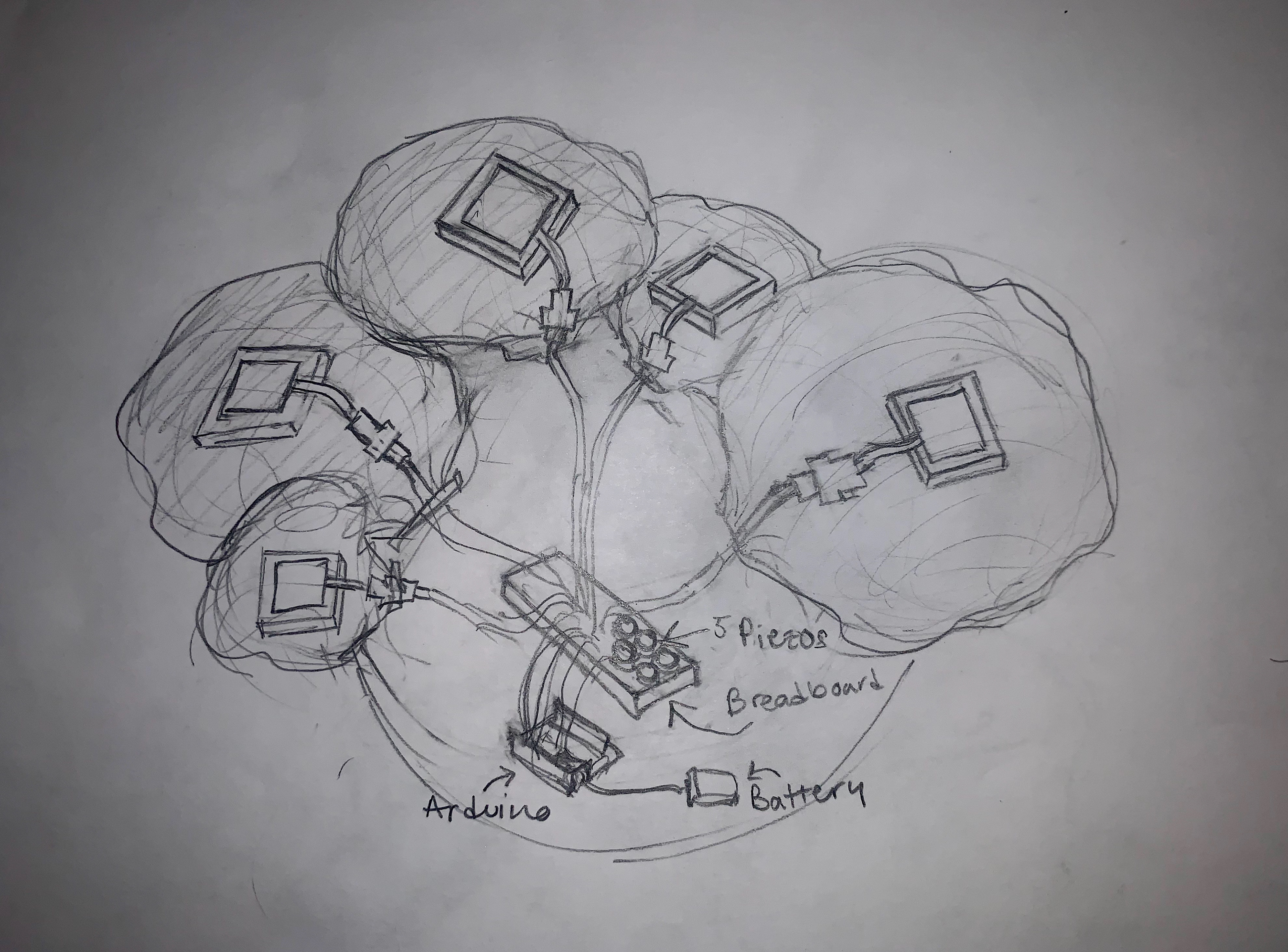 Preliminary sketches : detail of hardware