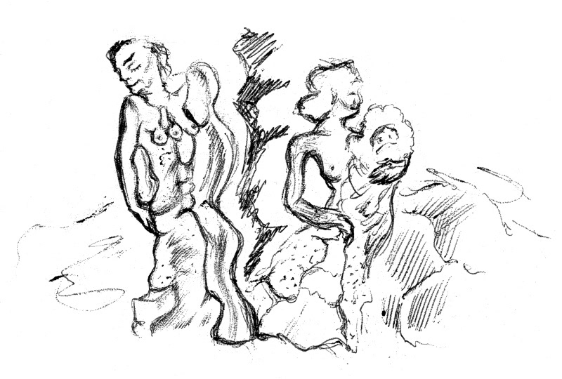 Alphonse Earning His Family's Living © 1996