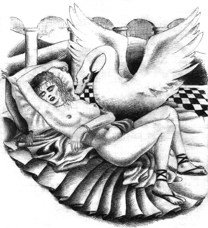 Leda & Zeus © 1993