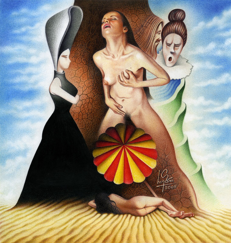 Nude Beach Dreaming II © 2009