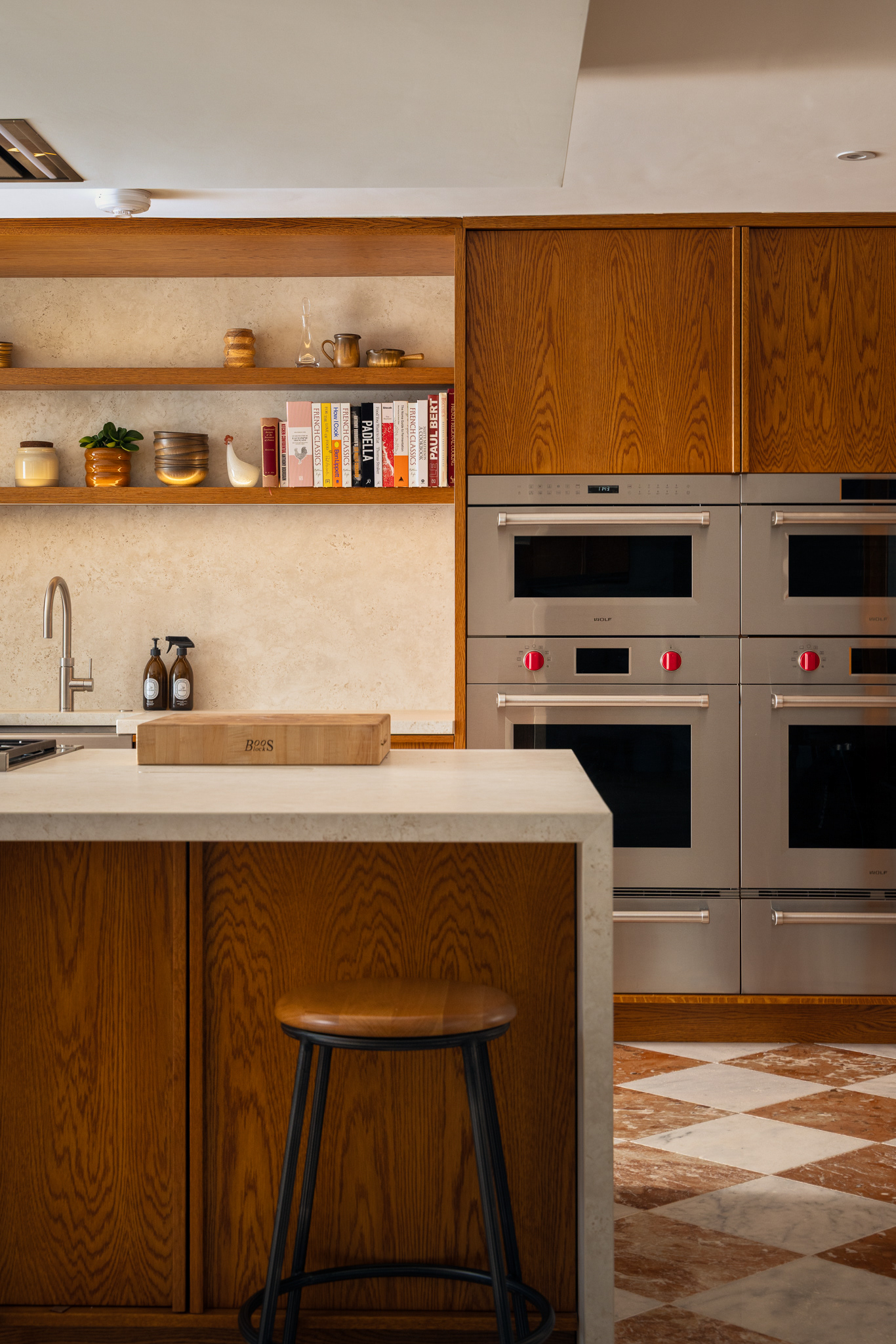 Integrated Wolf cooking appliances