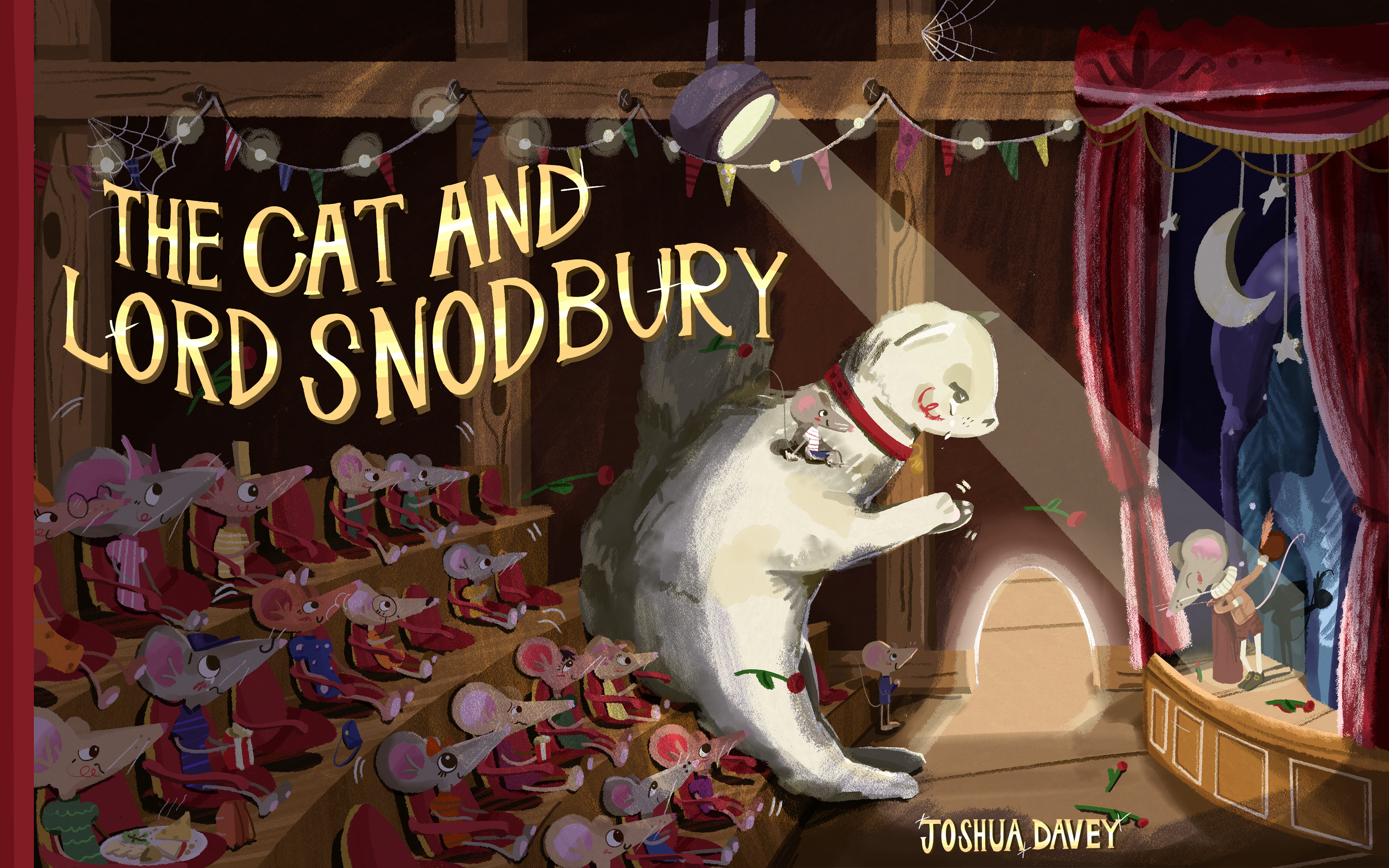 Cover for the imagined book - "The Cat and Lord Snodbury"