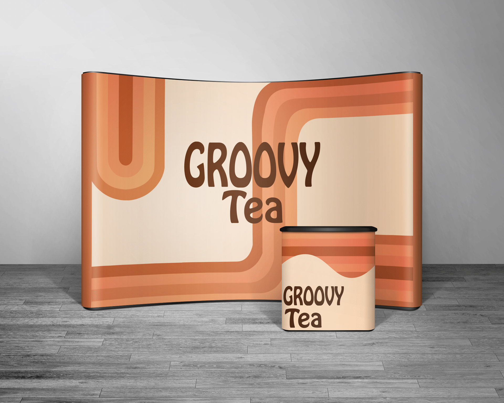 Tradeshow Branding. Graphic Design 2. 2023