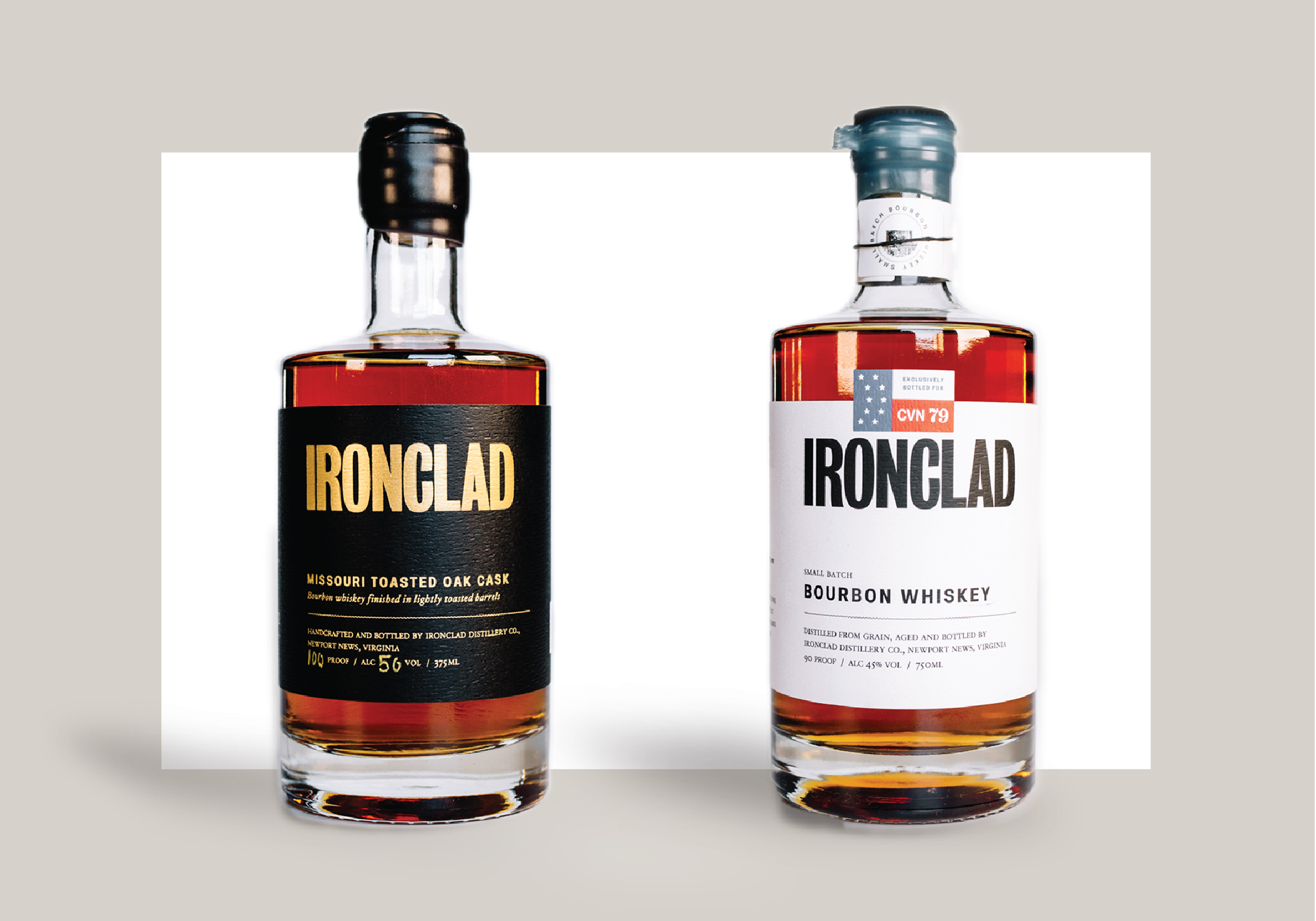 Small Batch Bourbon Whiskey — Ironclad Distillery Co.