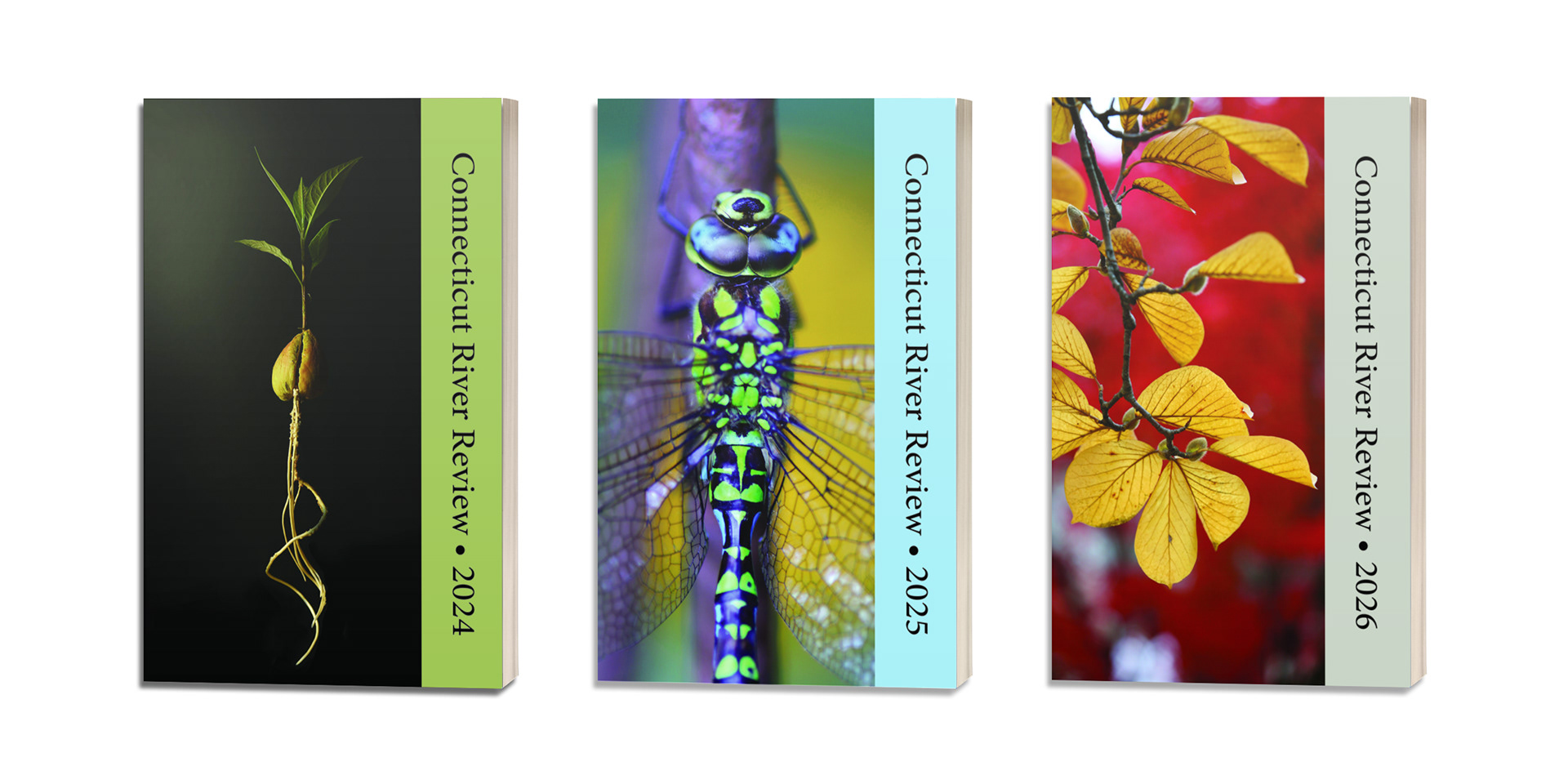 Cover Design and Interior Typesetting for Connecticut River Review Books