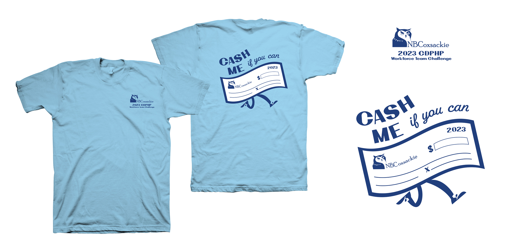 NBC Bank, Work Force Team Challenge 2023 Tee Design