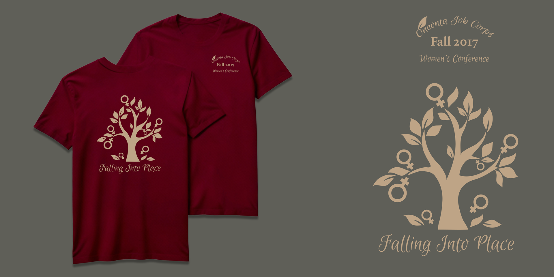 OJC Women's Conference 2017 Tee Design